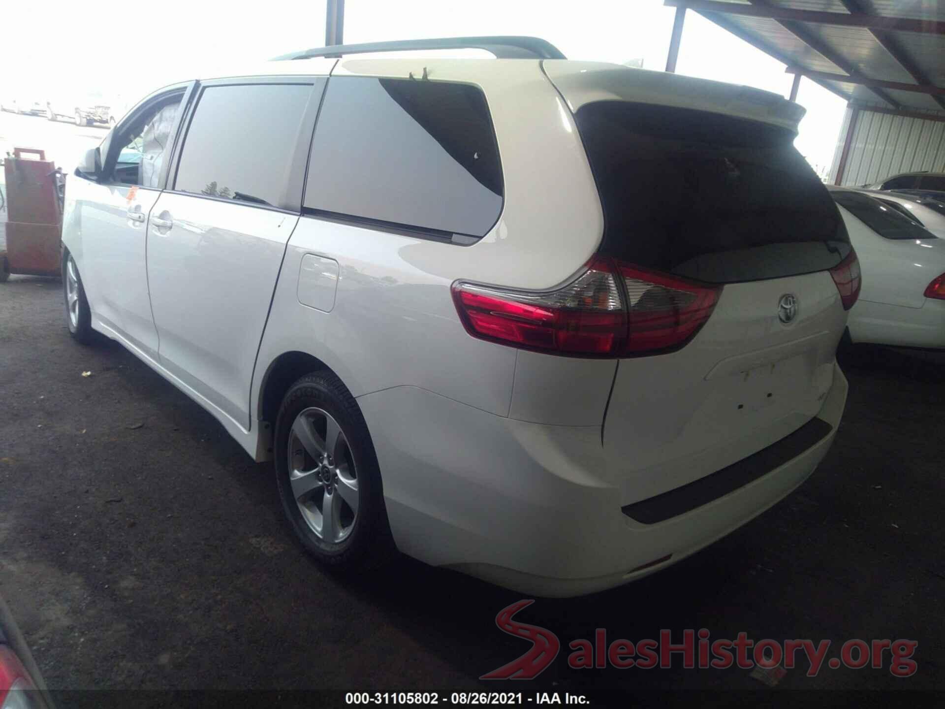 5TDKZ3DC5LS081051 2020 TOYOTA SIENNA