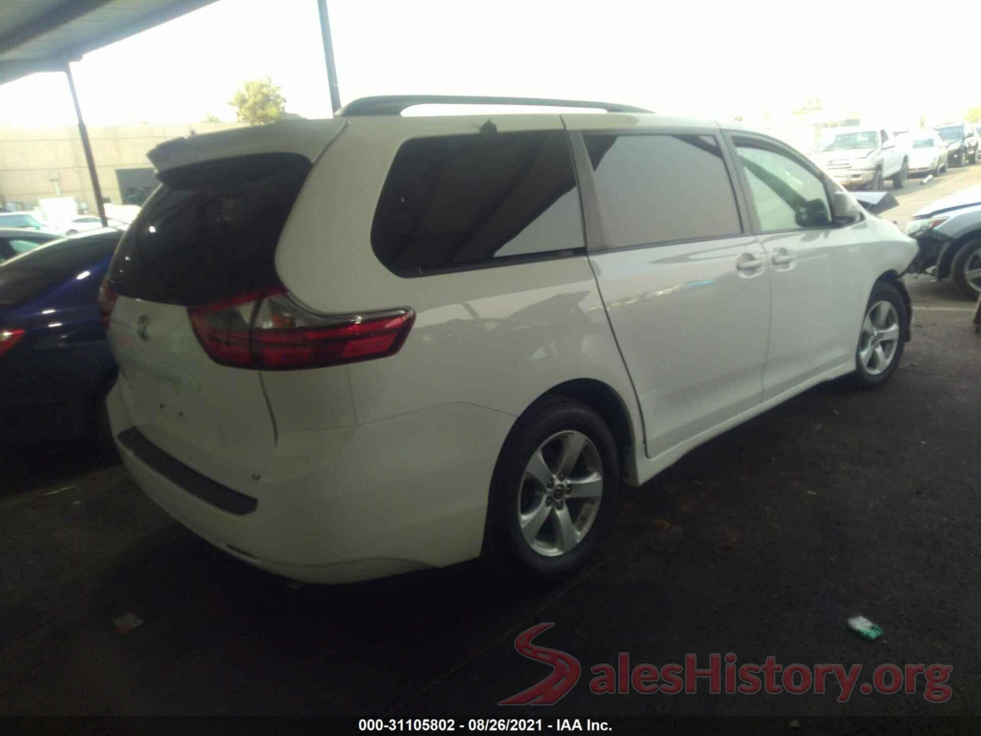 5TDKZ3DC5LS081051 2020 TOYOTA SIENNA