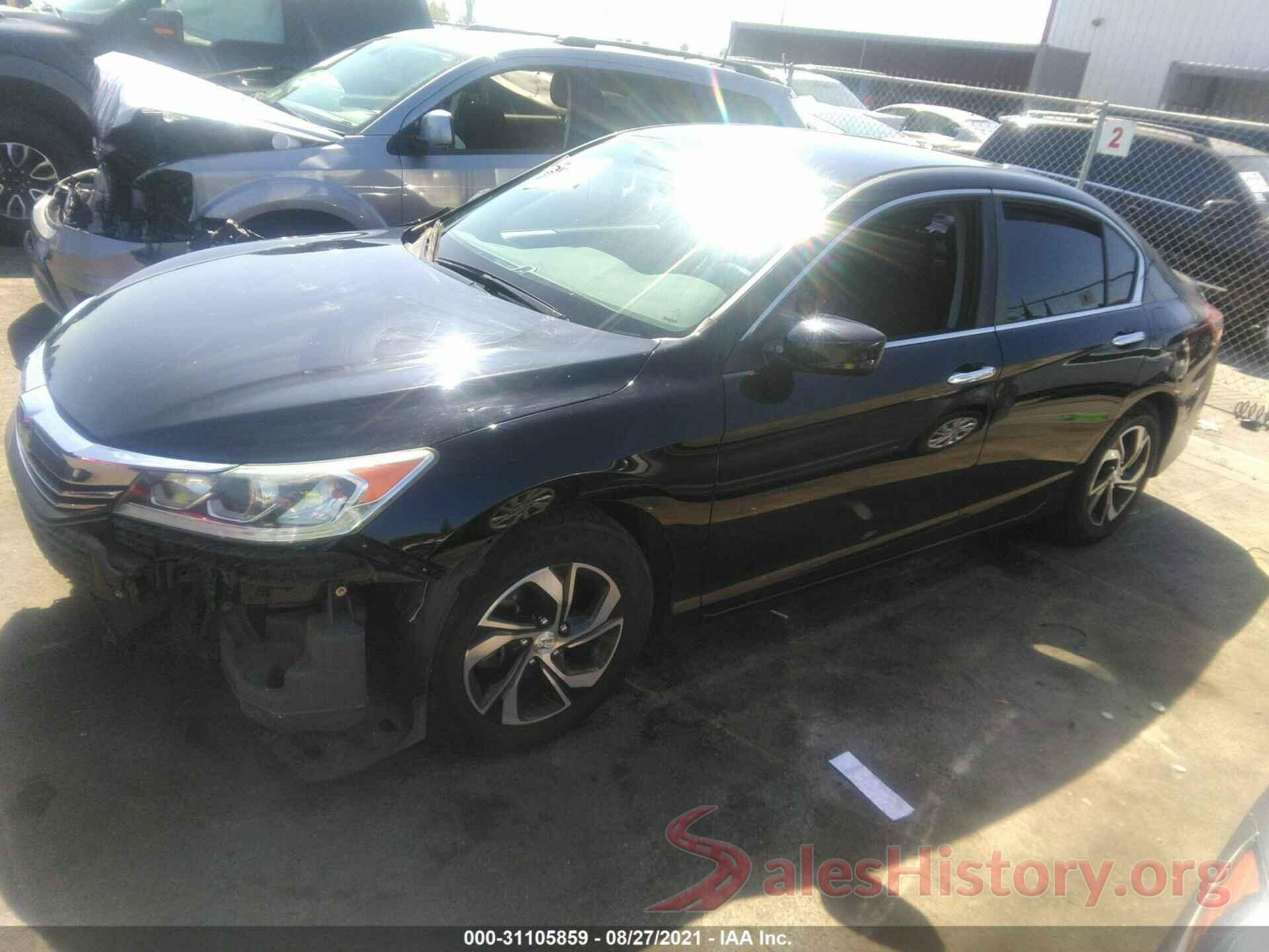 1HGCR2F38GA042034 2016 HONDA ACCORD SEDAN