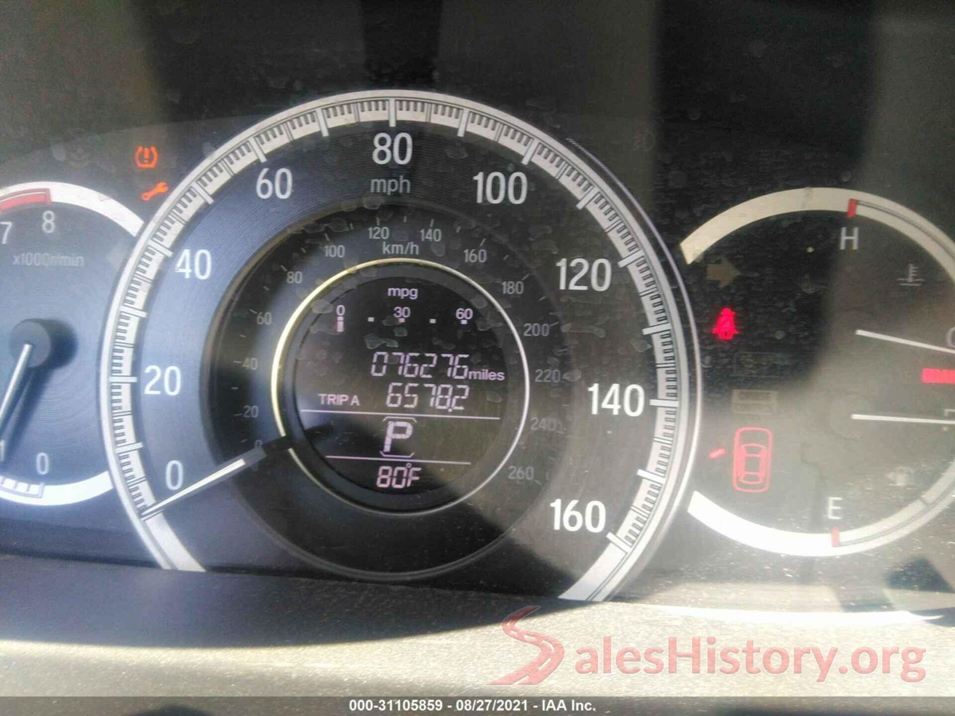 1HGCR2F38GA042034 2016 HONDA ACCORD SEDAN