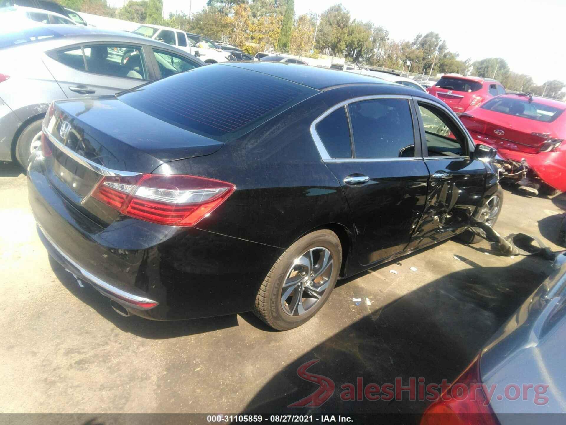 1HGCR2F38GA042034 2016 HONDA ACCORD SEDAN