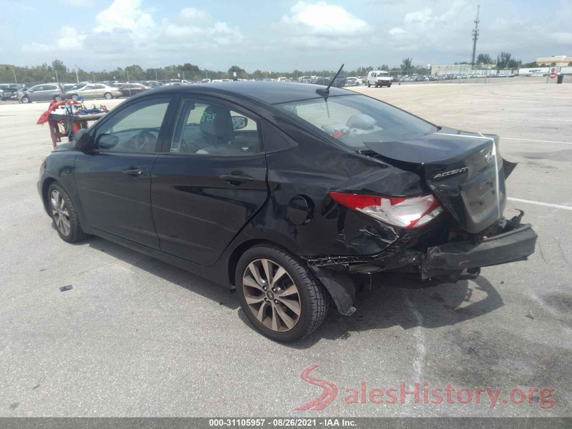 KMHCT4AE6HU353719 2017 HYUNDAI ACCENT