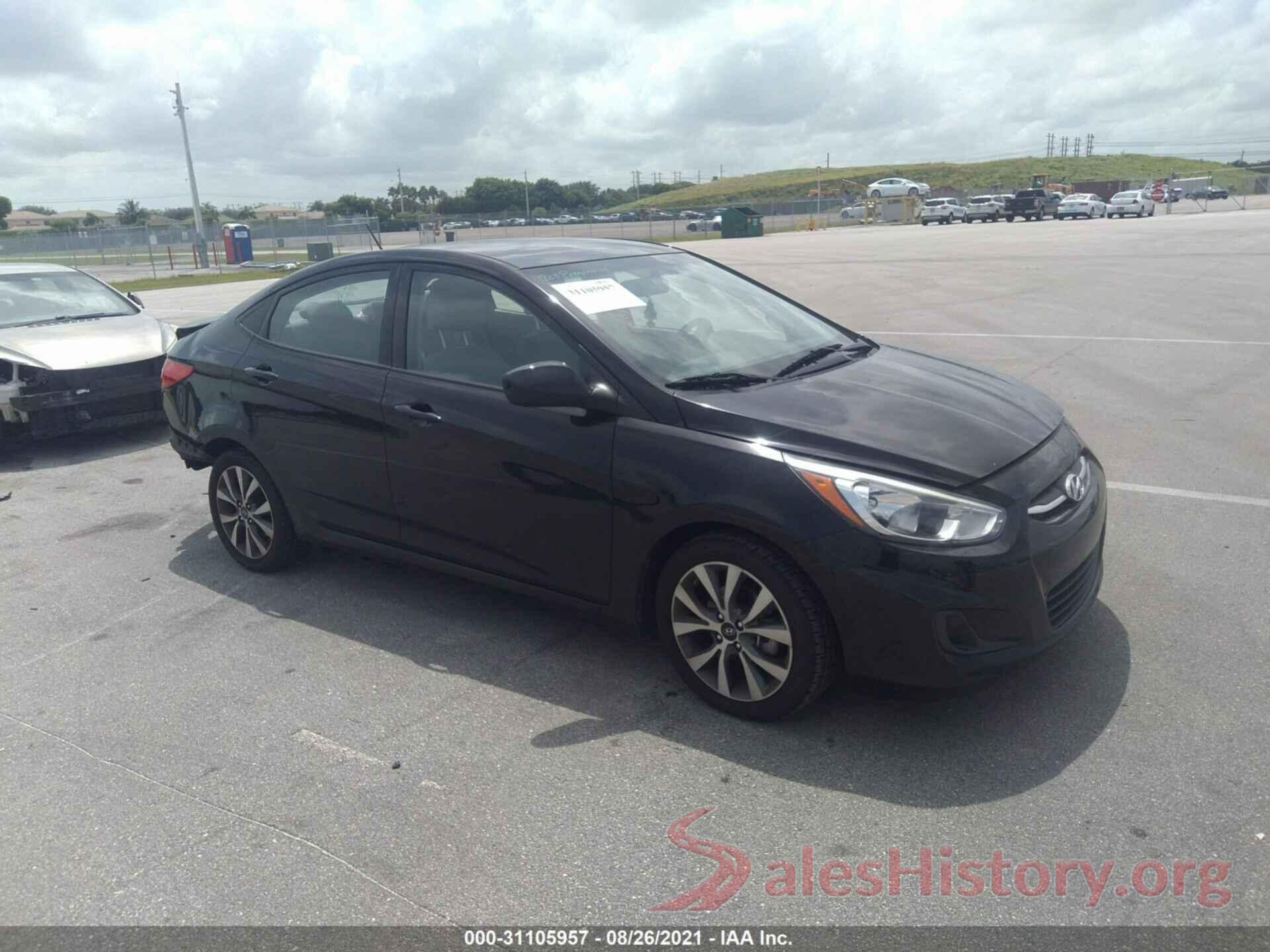 KMHCT4AE6HU353719 2017 HYUNDAI ACCENT