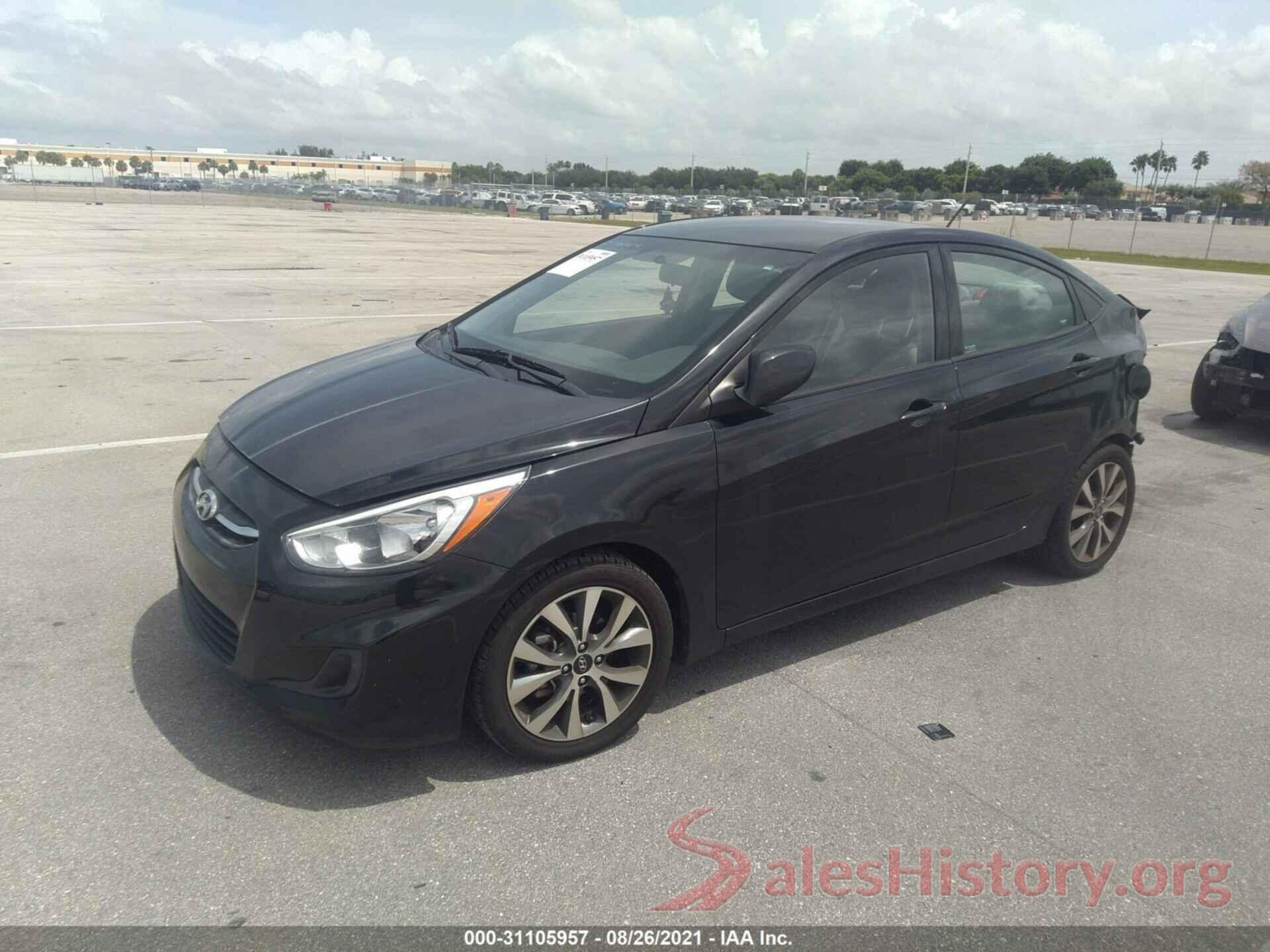 KMHCT4AE6HU353719 2017 HYUNDAI ACCENT