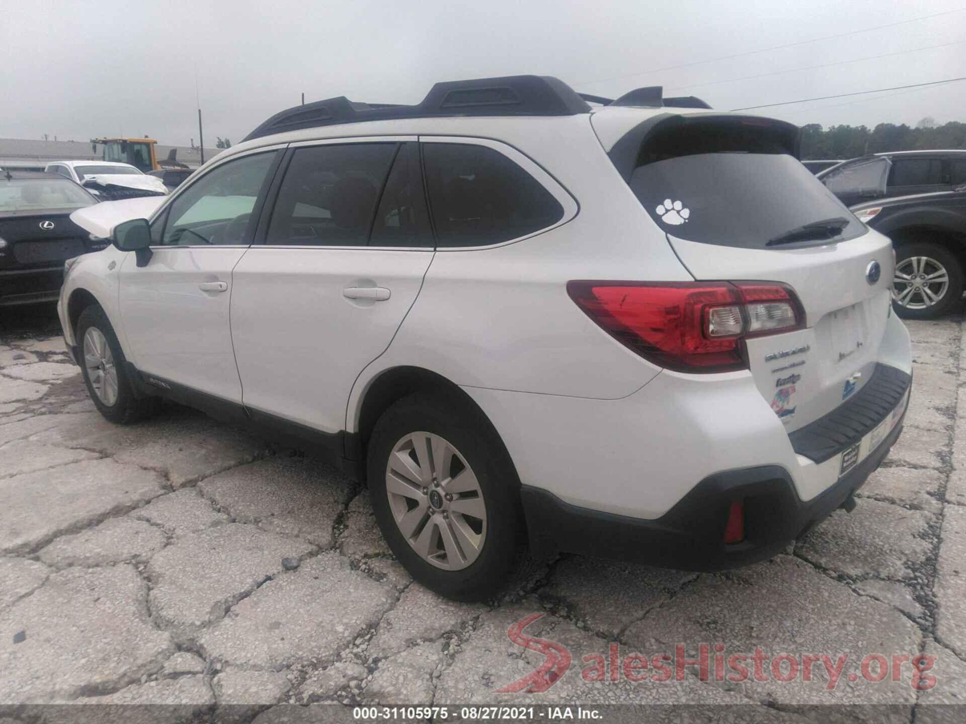 4S4BSAFC8K3200809 2019 SUBARU OUTBACK