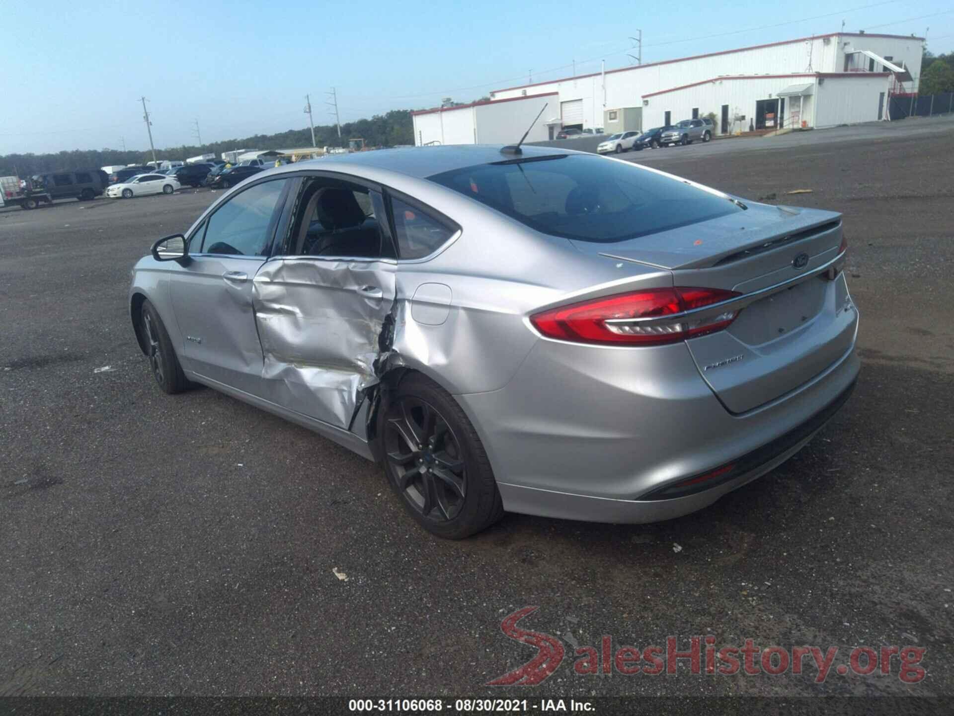 3FA6P0LU4JR169059 2018 FORD FUSION HYBRID