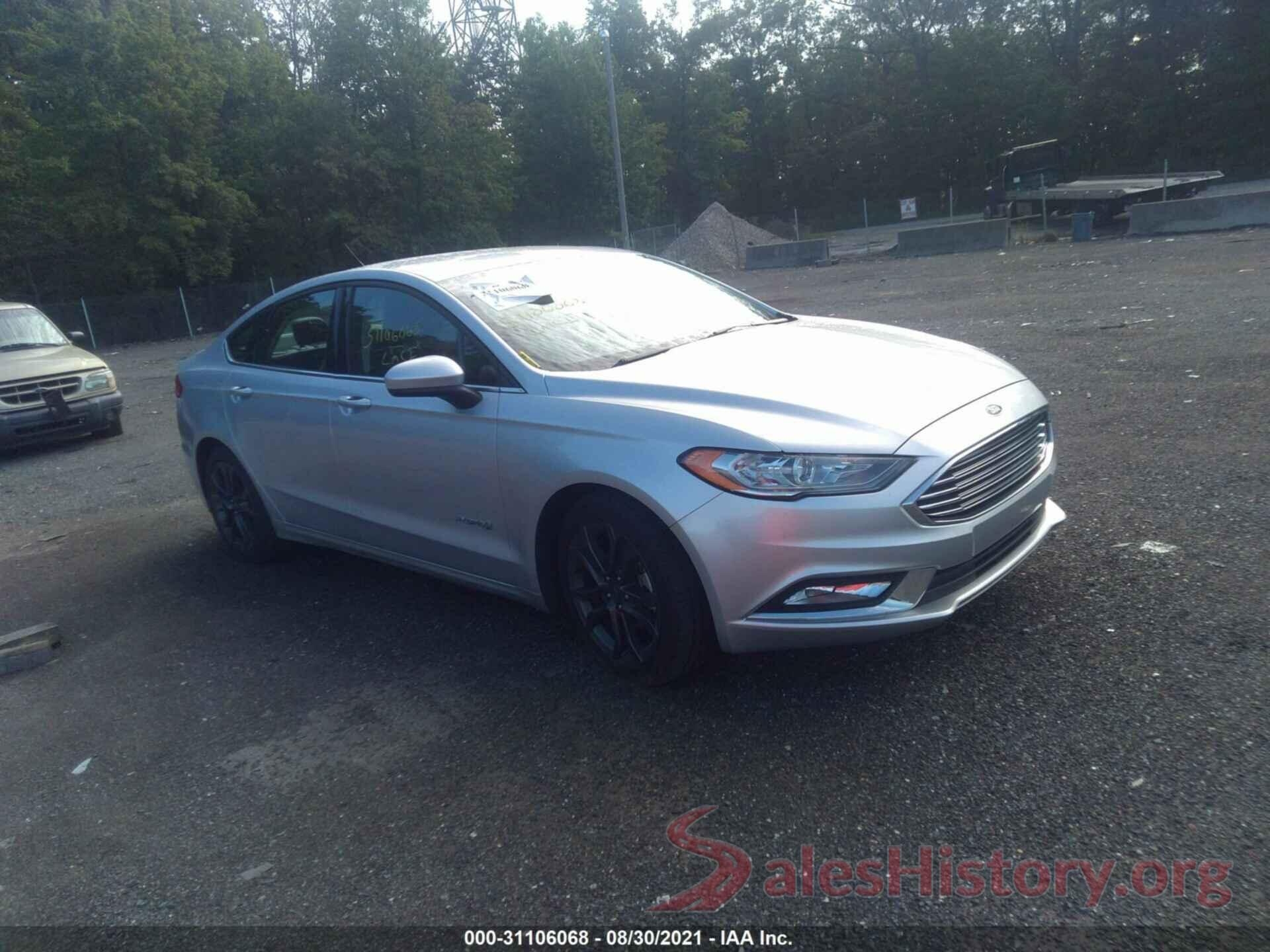 3FA6P0LU4JR169059 2018 FORD FUSION HYBRID