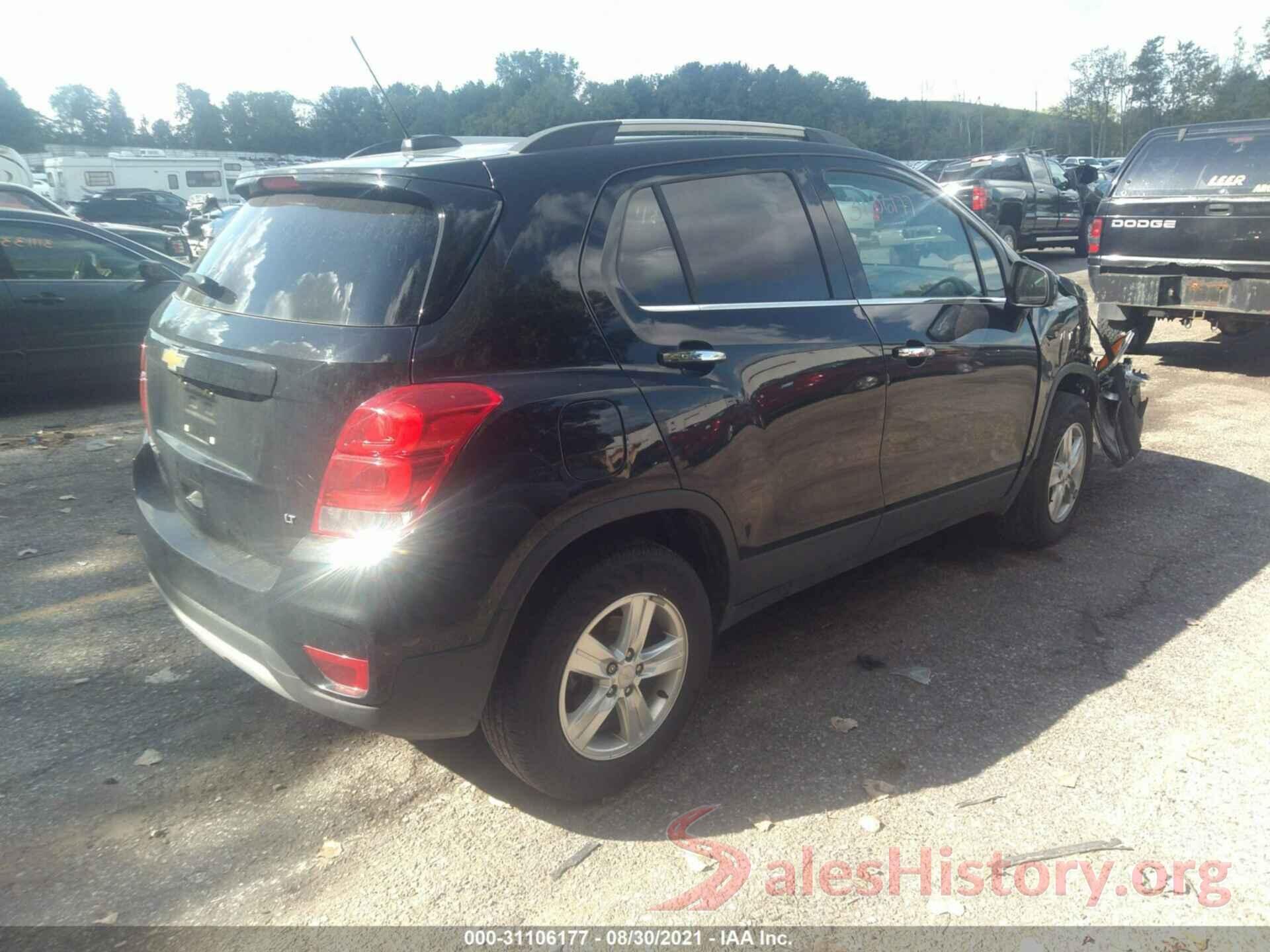 3GNCJPSBXHL272269 2017 CHEVROLET TRAX