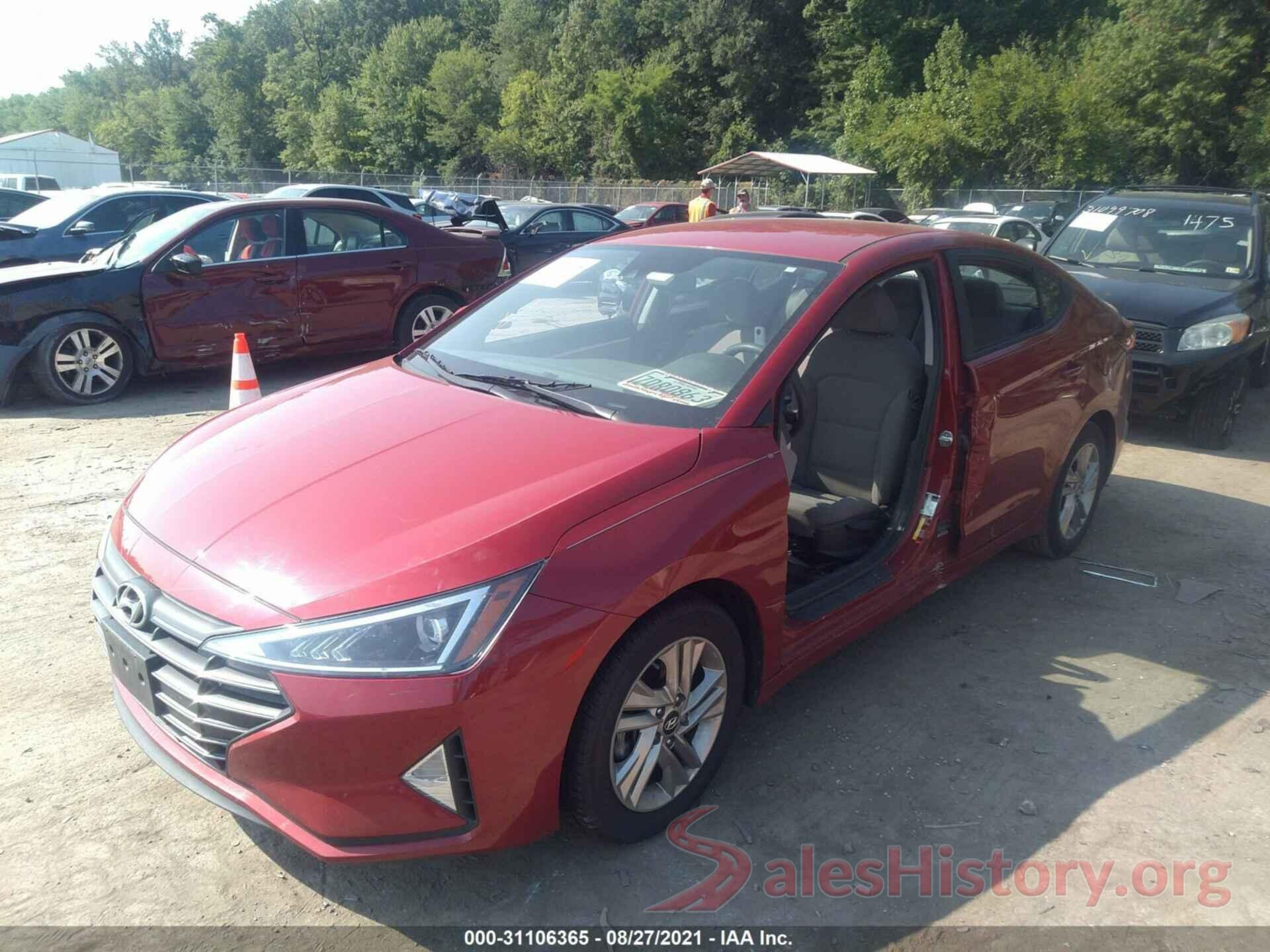 KMHD84LF0KU781076 2019 HYUNDAI ELANTRA