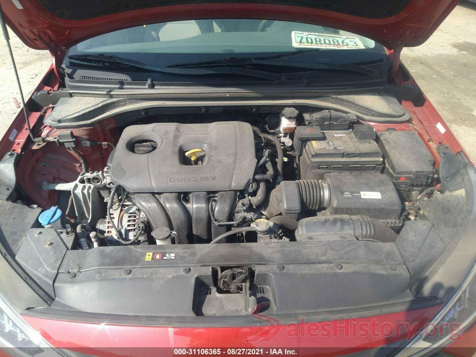 KMHD84LF0KU781076 2019 HYUNDAI ELANTRA