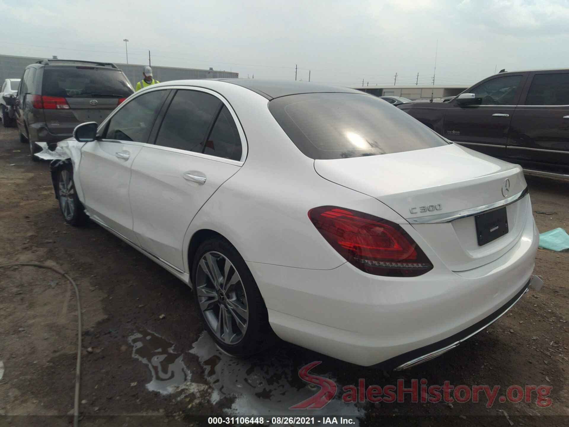 W1KWF8DB6LR601096 2020 MERCEDES-BENZ C-CLASS