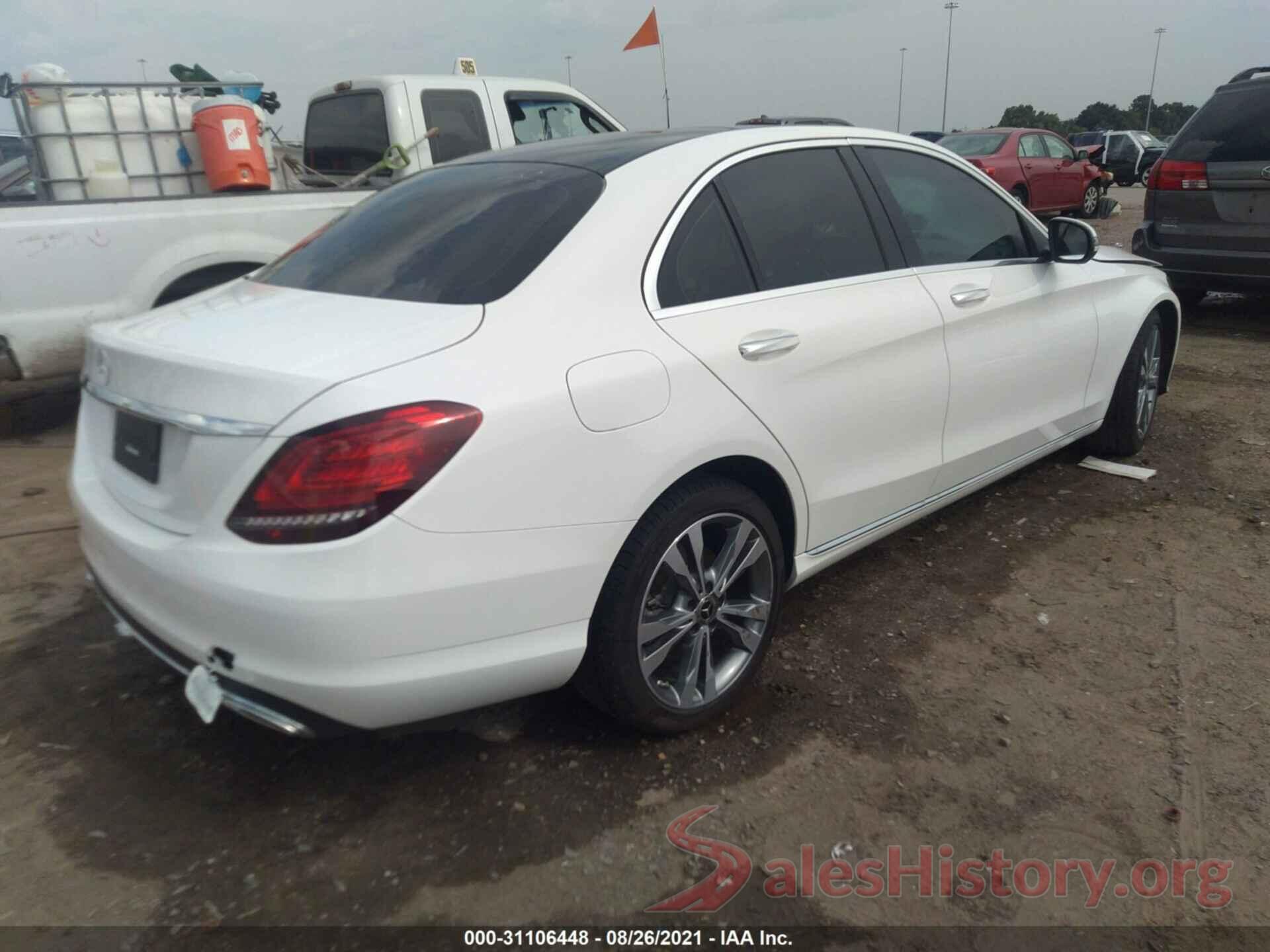 W1KWF8DB6LR601096 2020 MERCEDES-BENZ C-CLASS