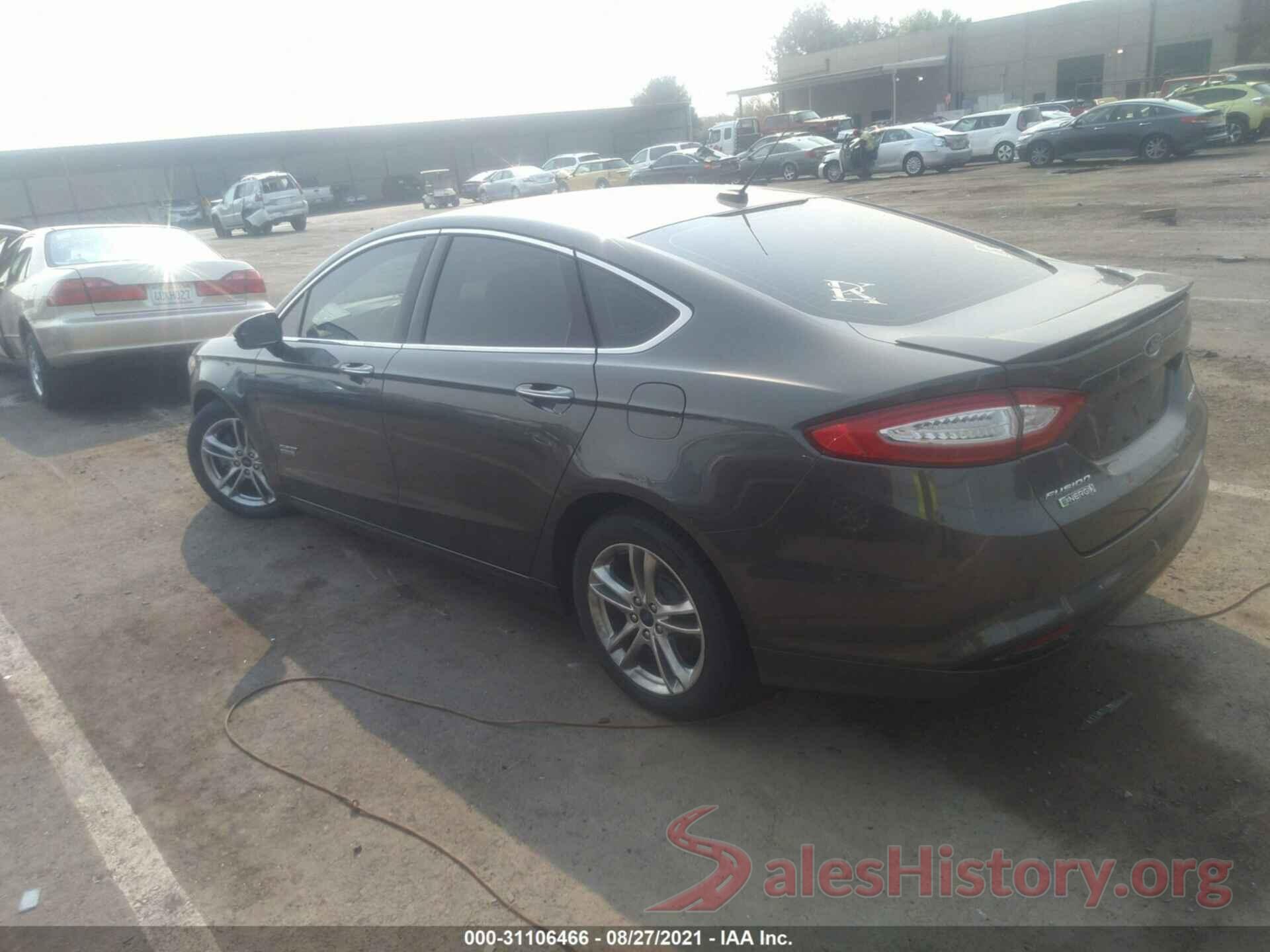 3FA6P0SU8GR196338 2016 FORD FUSION ENERGI