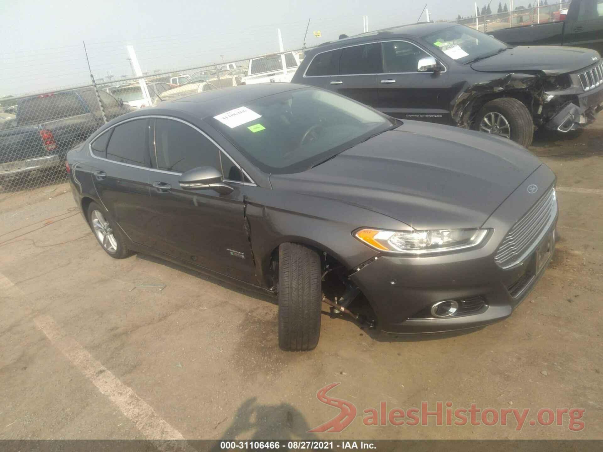 3FA6P0SU8GR196338 2016 FORD FUSION ENERGI