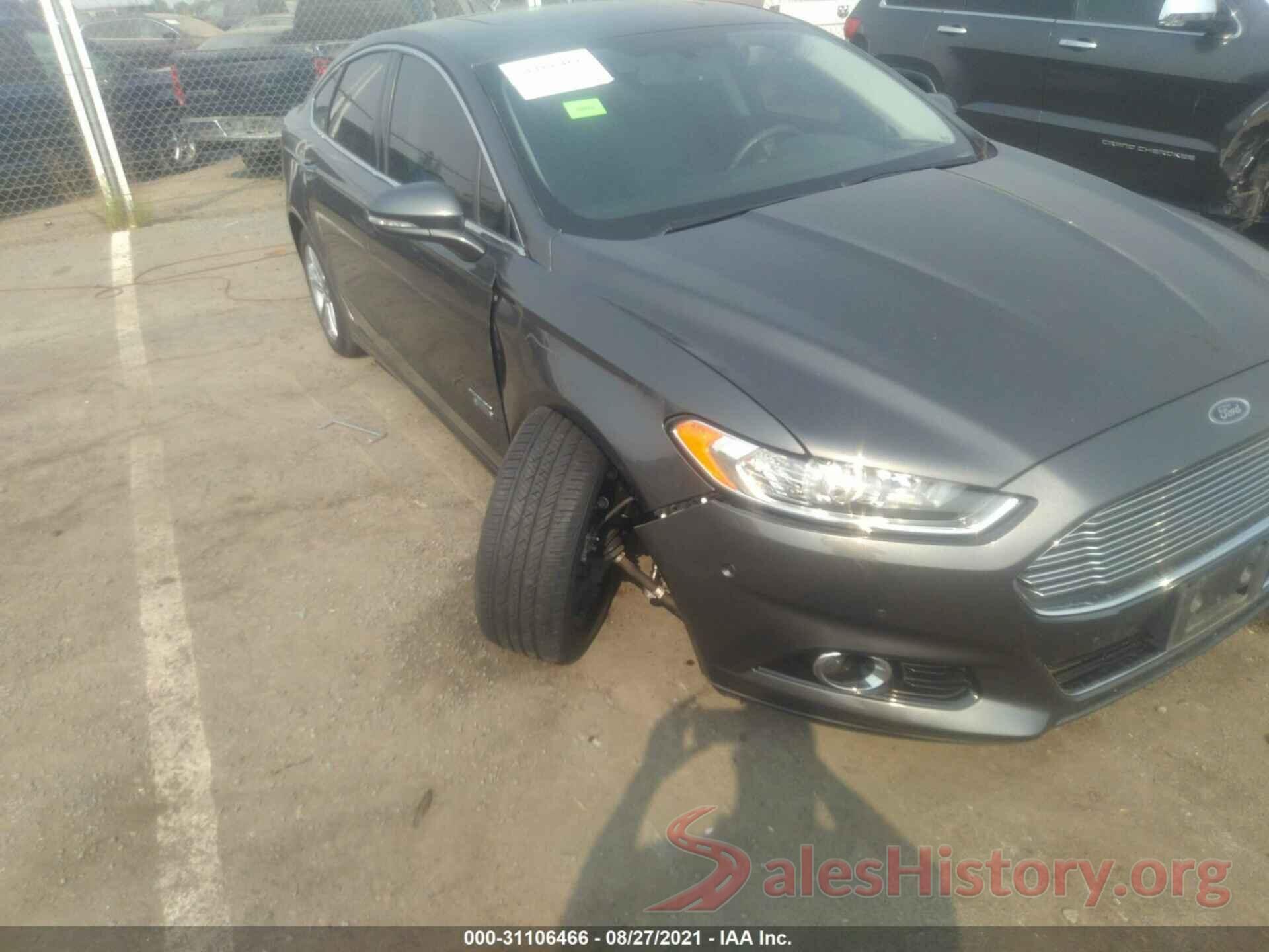 3FA6P0SU8GR196338 2016 FORD FUSION ENERGI