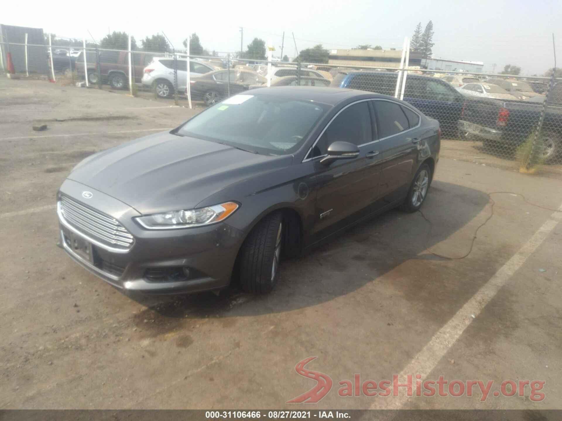 3FA6P0SU8GR196338 2016 FORD FUSION ENERGI