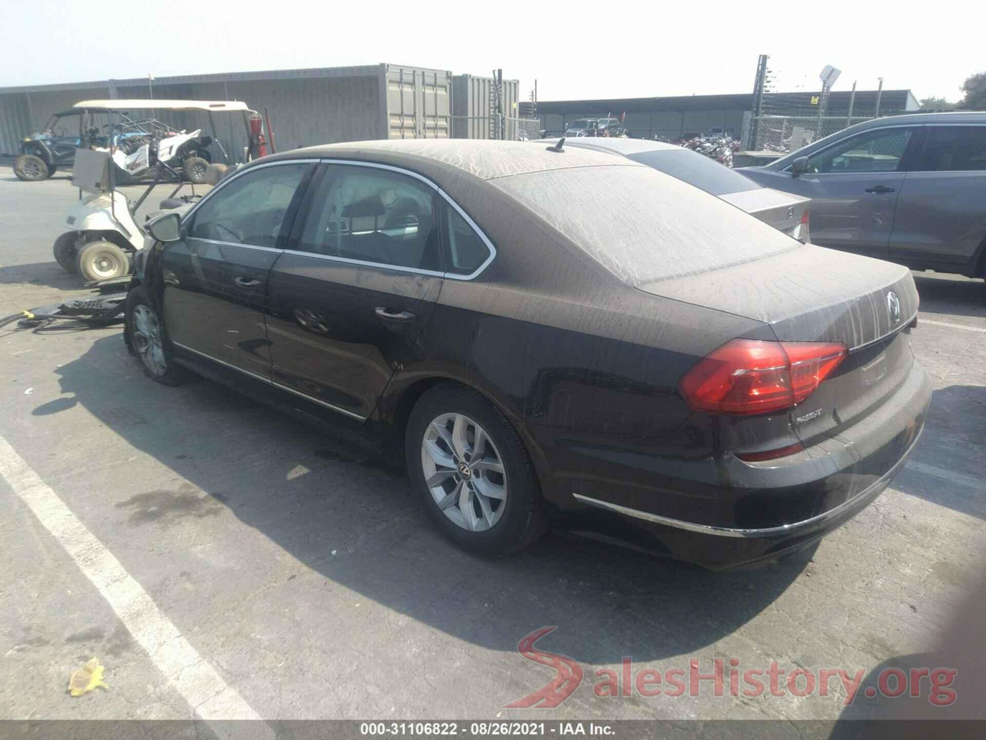 1VWAT7A37GC058674 2016 VOLKSWAGEN PASSAT