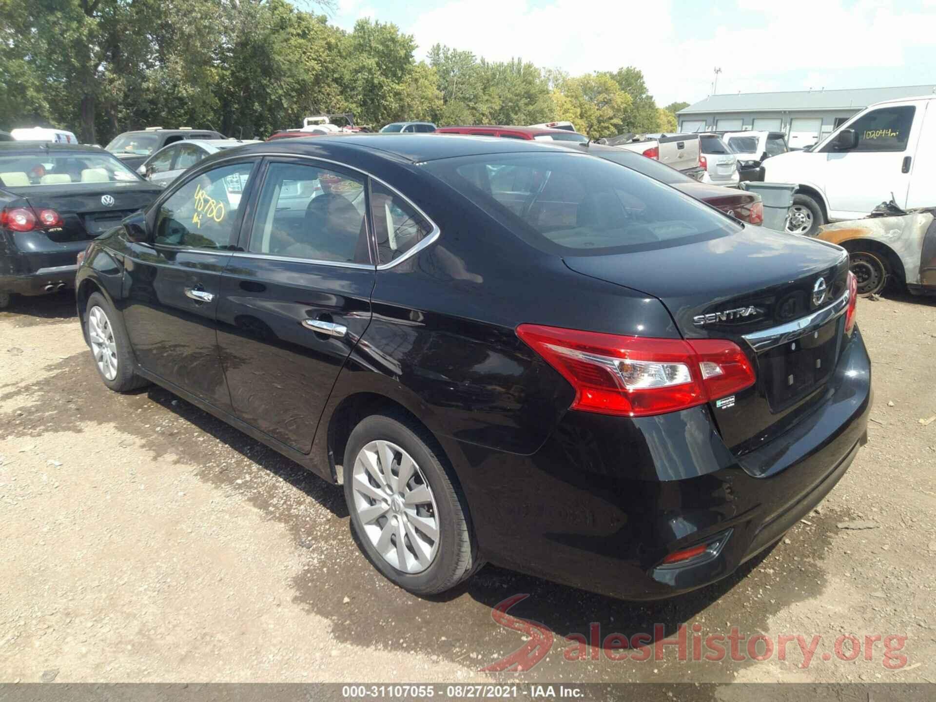 3N1AB7AP8KY248110 2019 NISSAN SENTRA