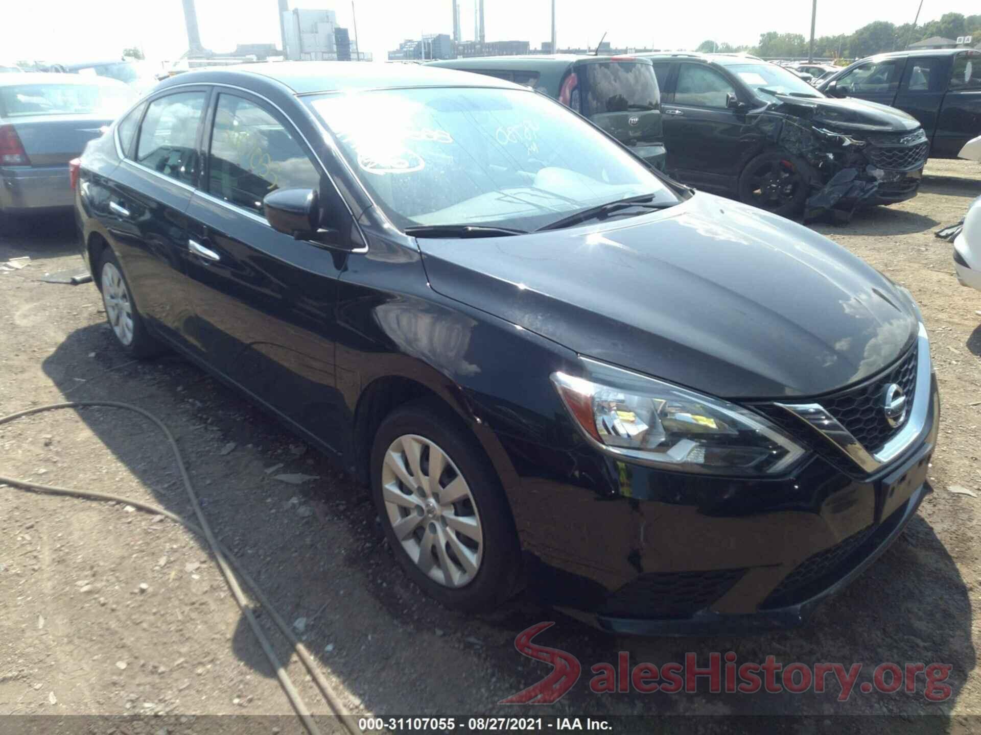 3N1AB7AP8KY248110 2019 NISSAN SENTRA