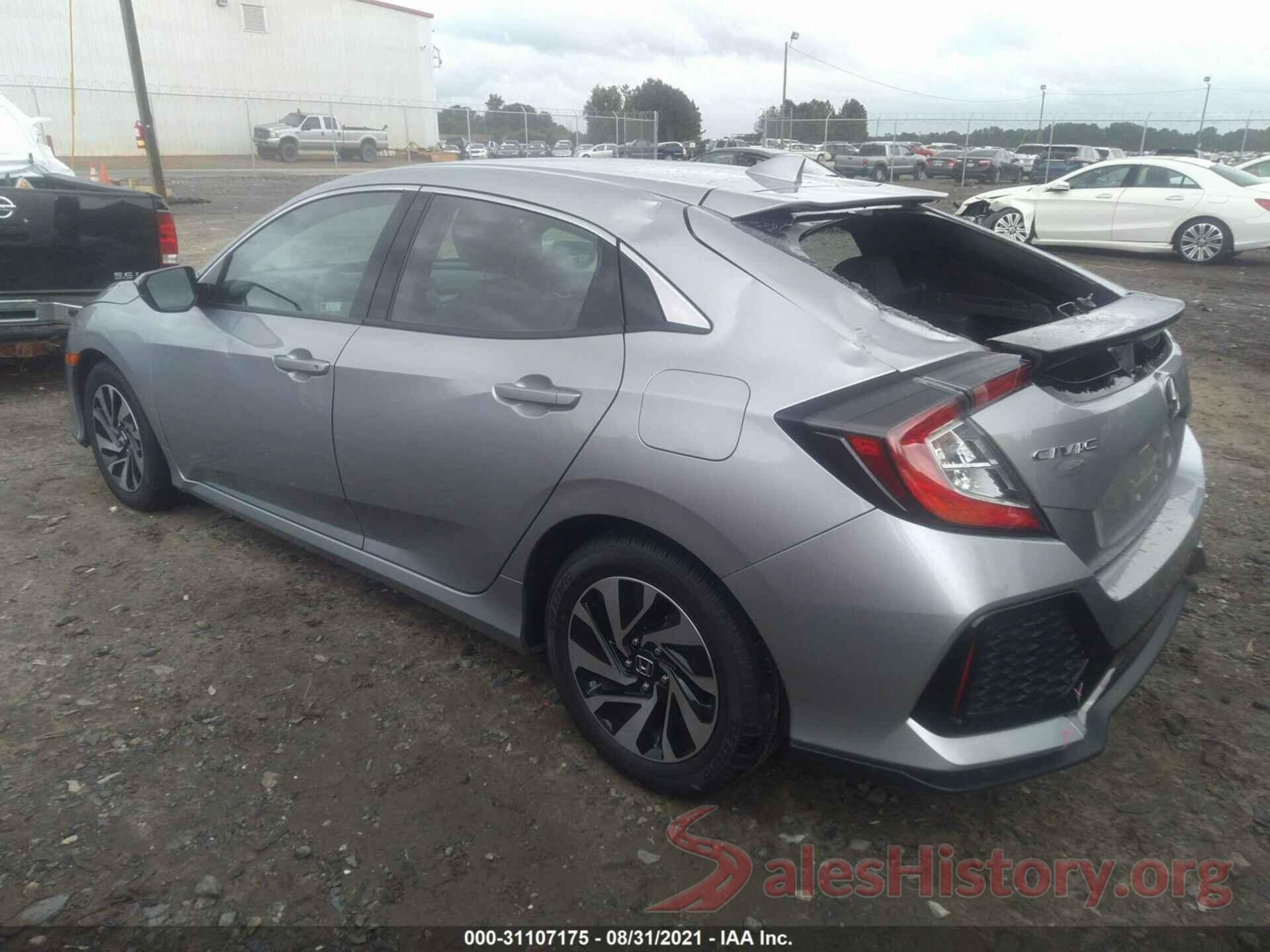 SHHFK7H2XJU213106 2018 HONDA CIVIC HATCHBACK