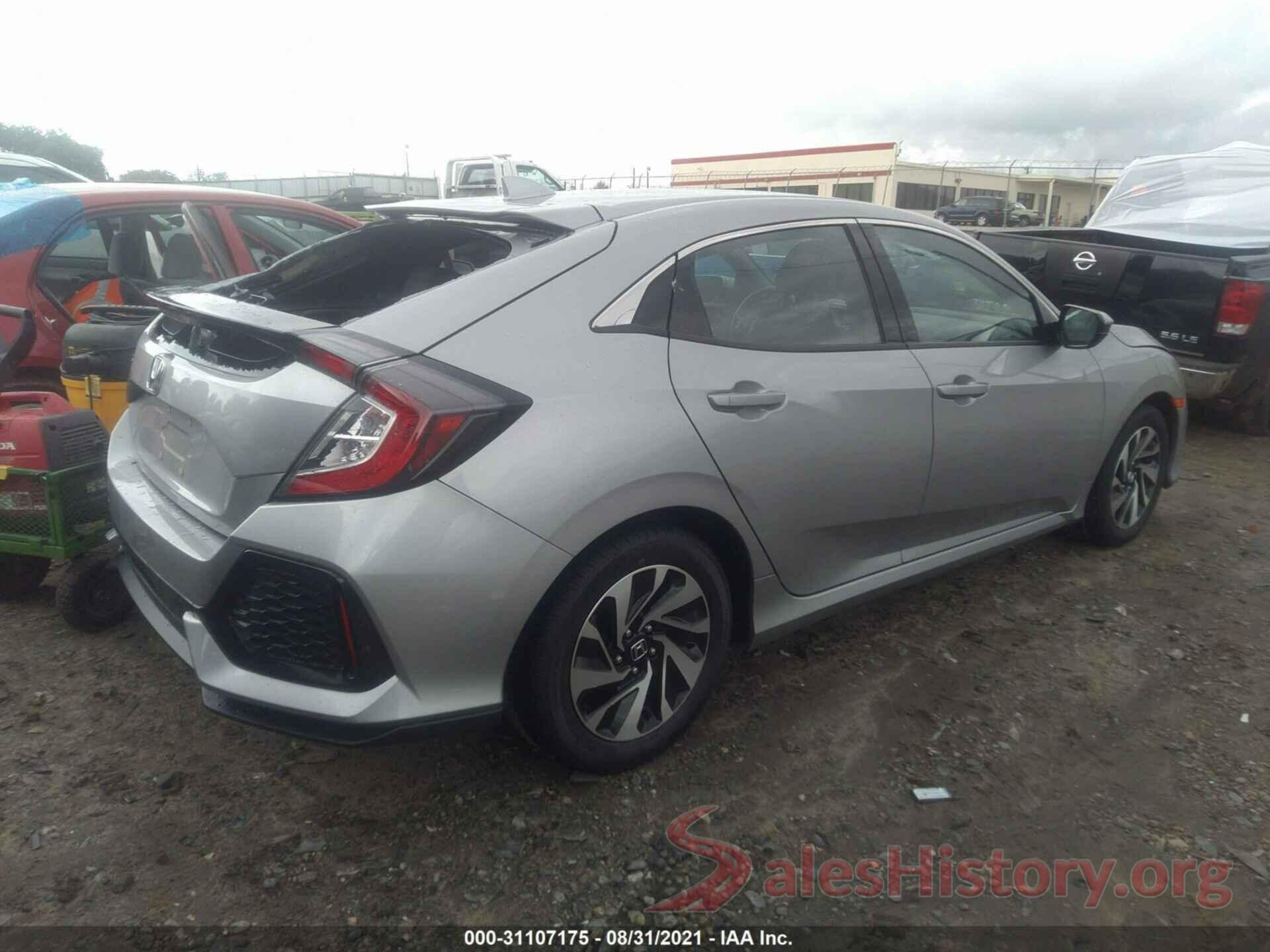 SHHFK7H2XJU213106 2018 HONDA CIVIC HATCHBACK