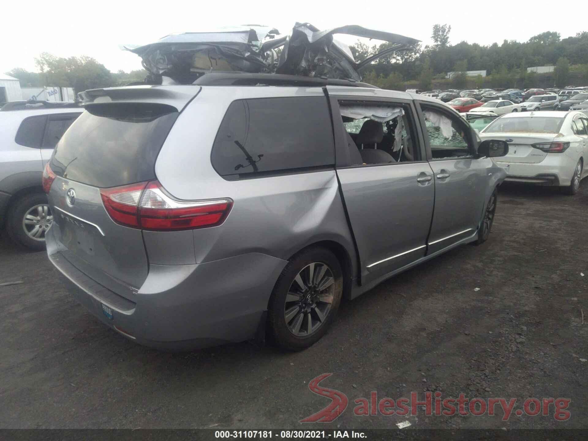 5TDDZ3DC8JS202435 2018 TOYOTA SIENNA