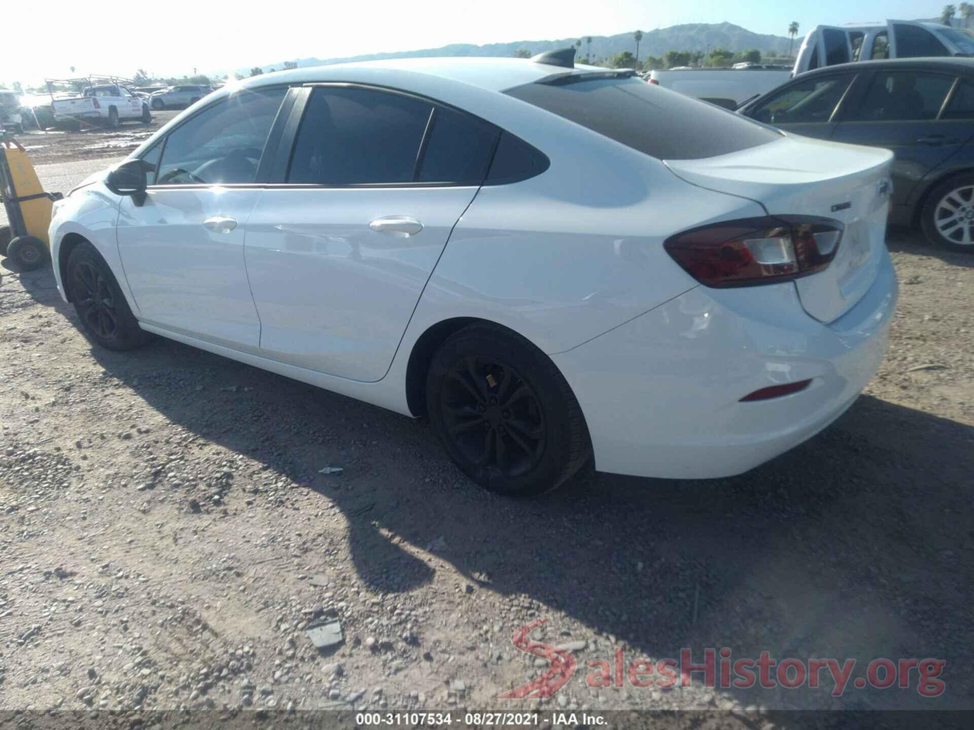 1G1BC5SMXK7153484 2019 CHEVROLET CRUZE