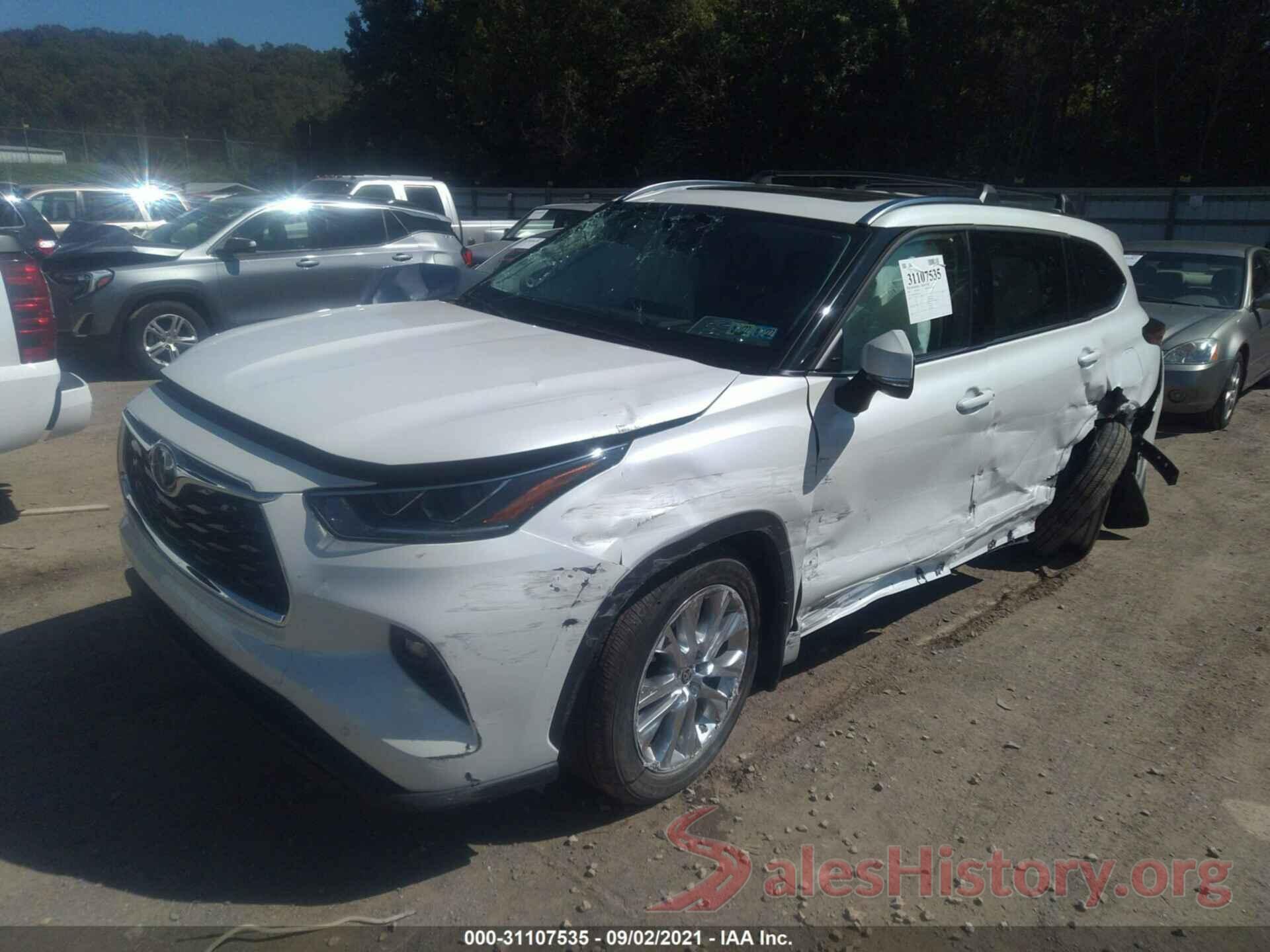 5TDDZRBH5MS100211 2021 TOYOTA HIGHLANDER