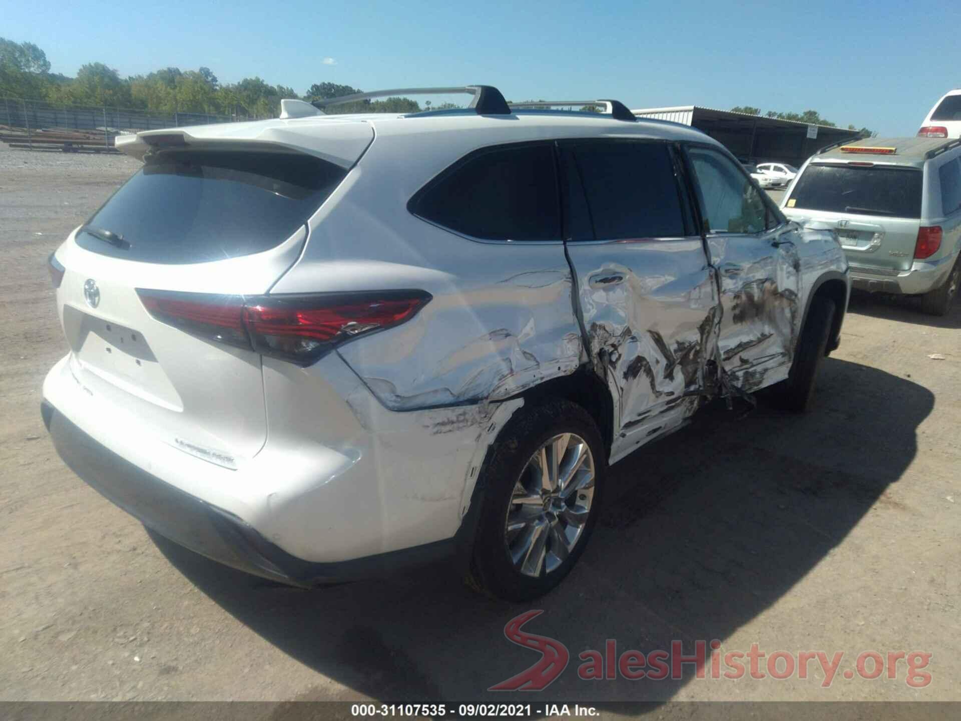 5TDDZRBH5MS100211 2021 TOYOTA HIGHLANDER