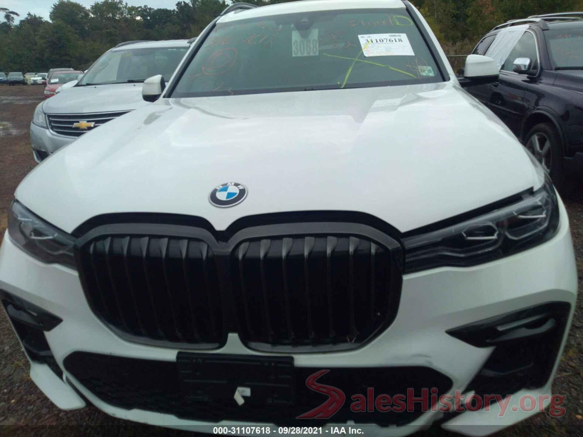 5UXCW2C02M9E17397 2021 BMW X7