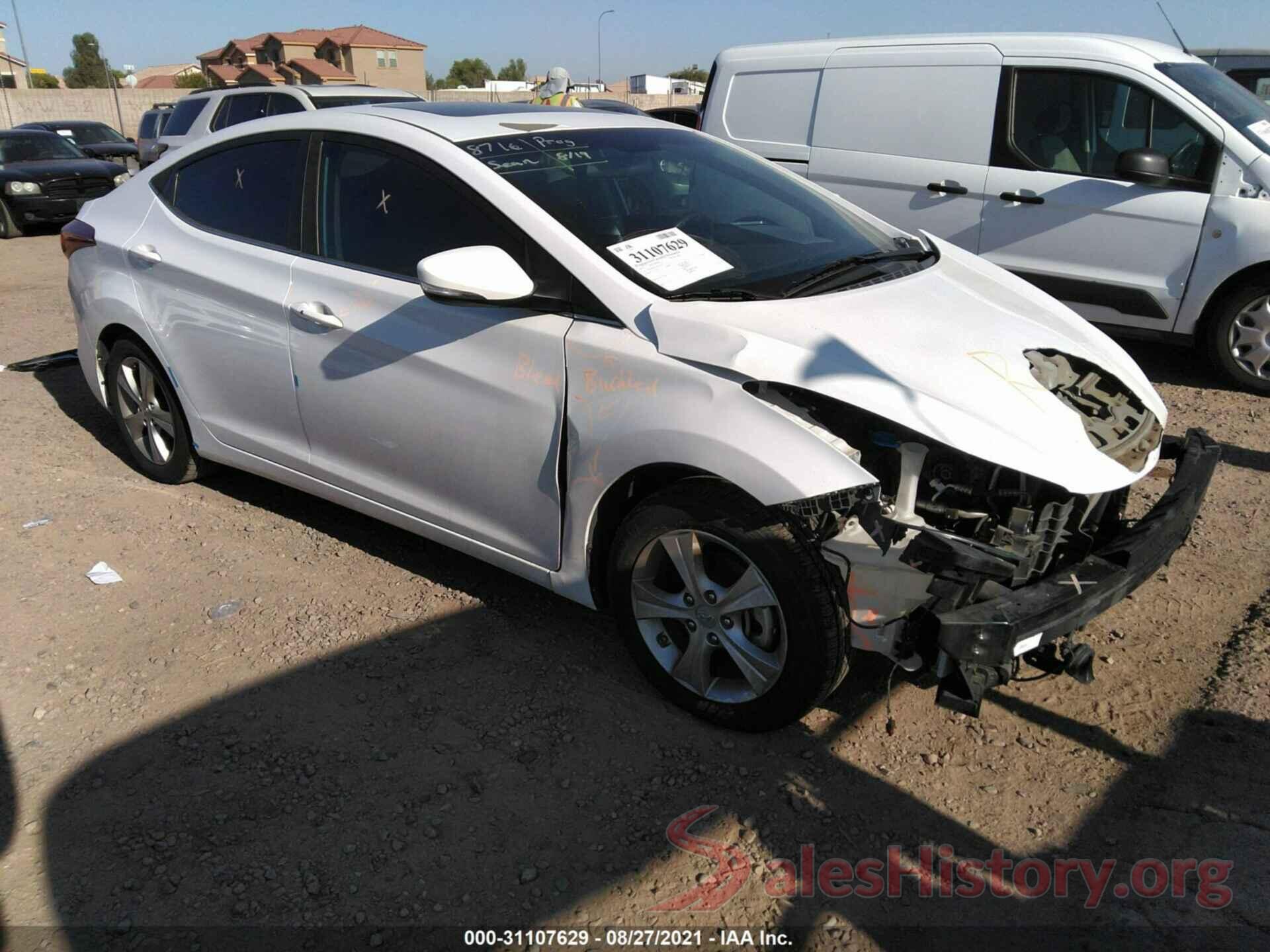 5NPDH4AE5GH776150 2016 HYUNDAI ELANTRA