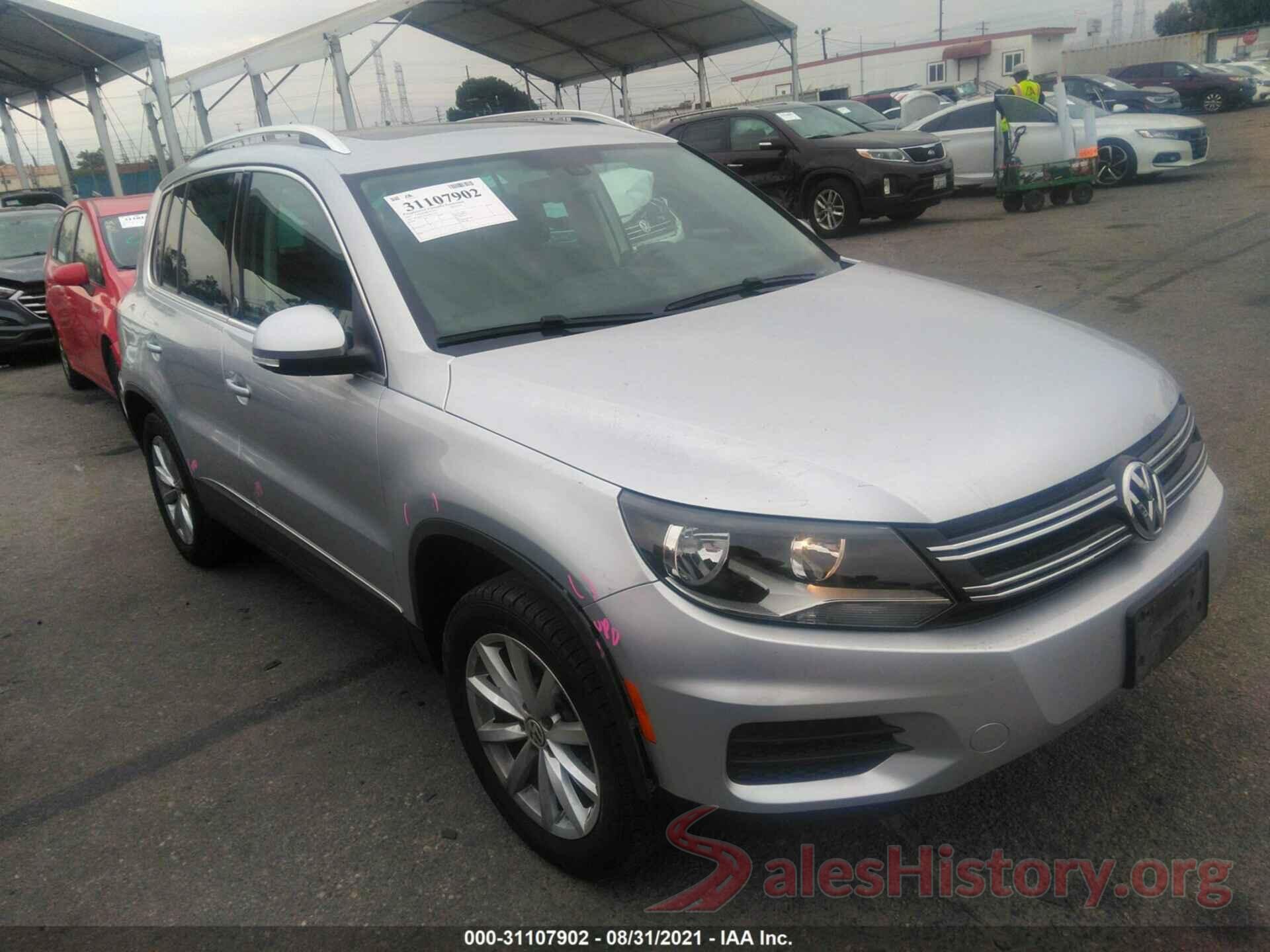 WVGRV7AX4HK007722 2017 VOLKSWAGEN TIGUAN