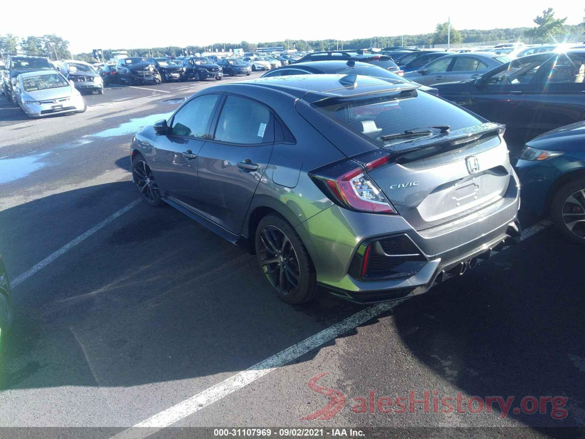 SHHFK7H41MU403687 2021 HONDA CIVIC HATCHBACK