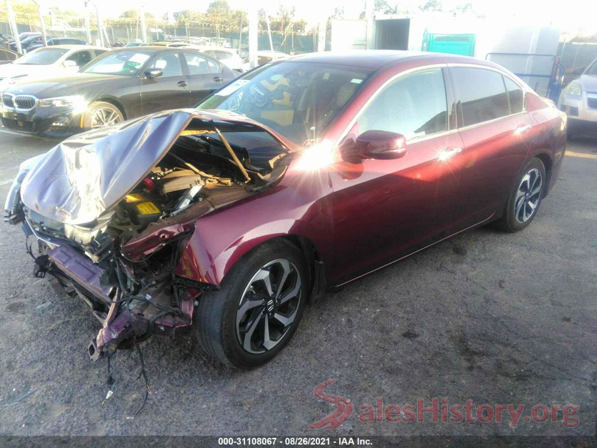 1HGCR3F8XHA020684 2017 HONDA ACCORD SEDAN