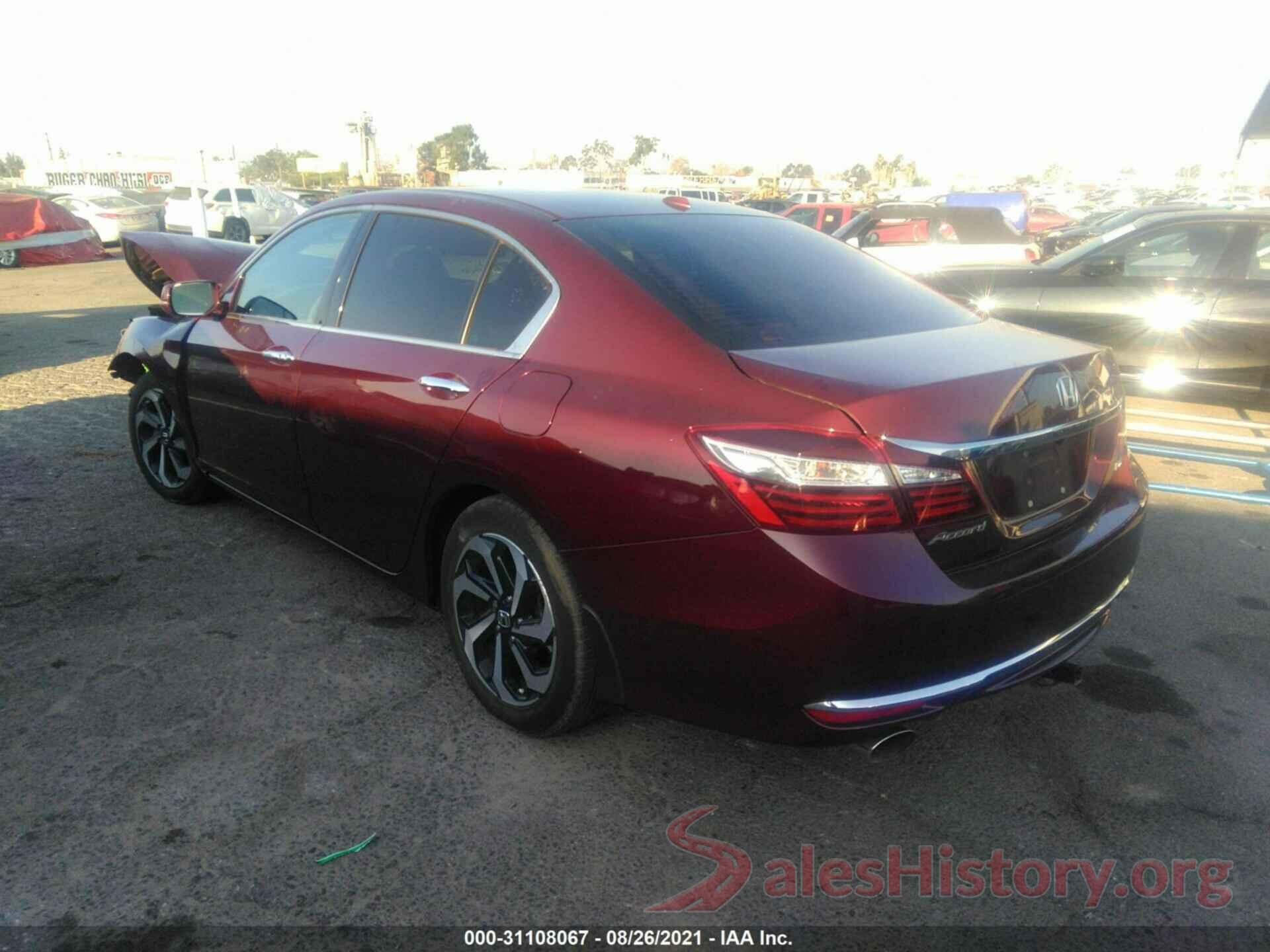 1HGCR3F8XHA020684 2017 HONDA ACCORD SEDAN