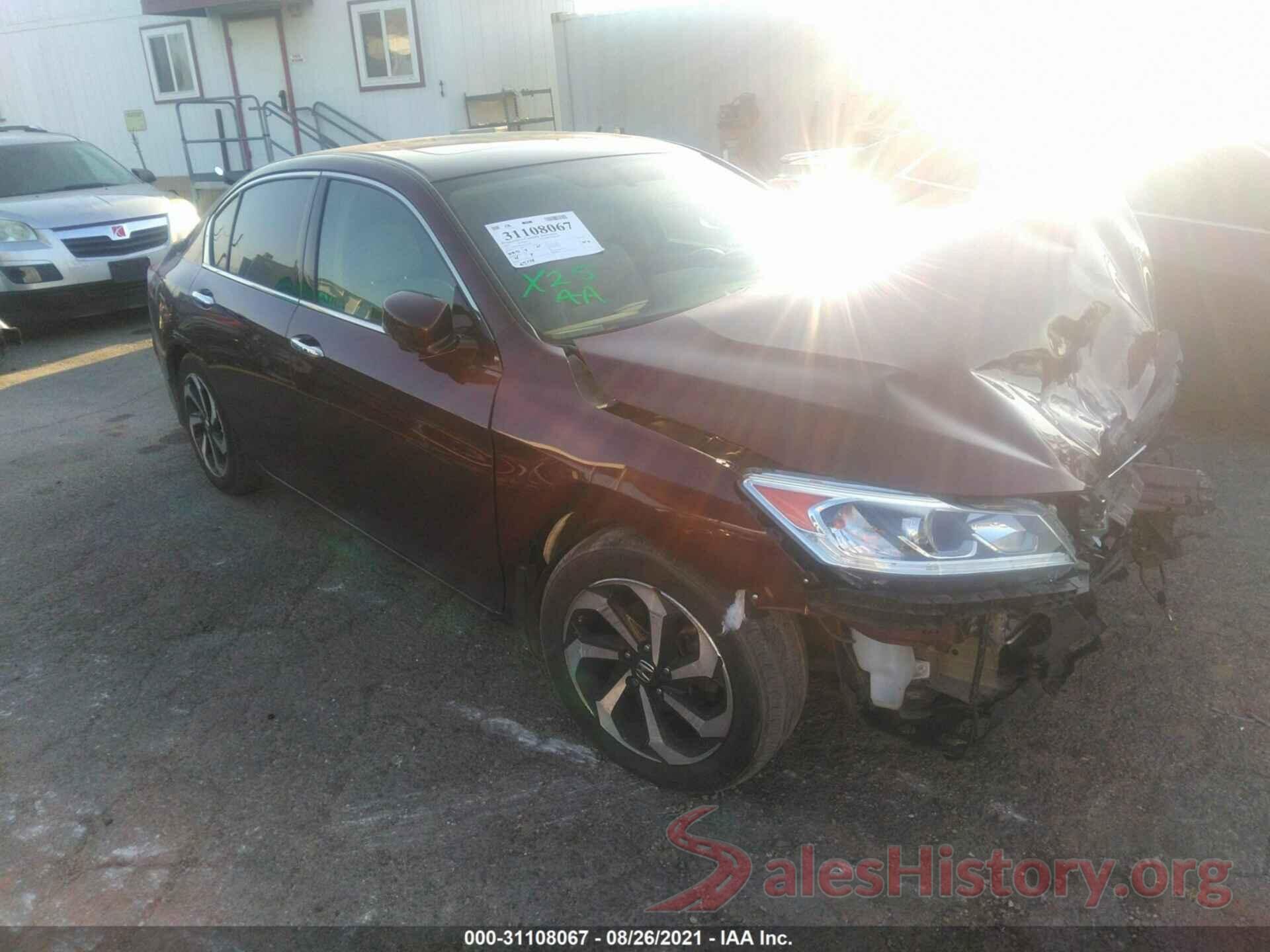 1HGCR3F8XHA020684 2017 HONDA ACCORD SEDAN