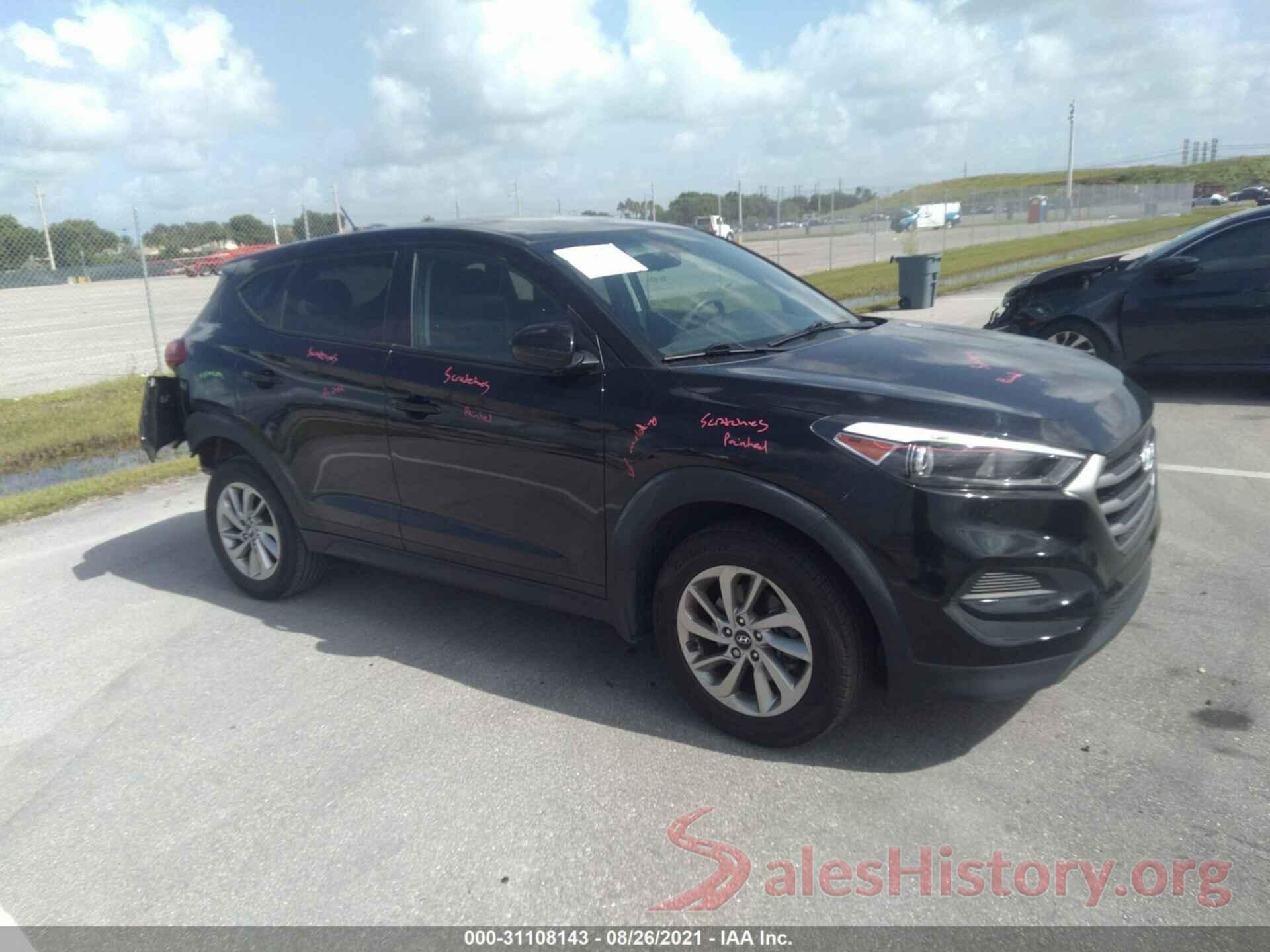 KM8J23A44JU752744 2018 HYUNDAI TUCSON