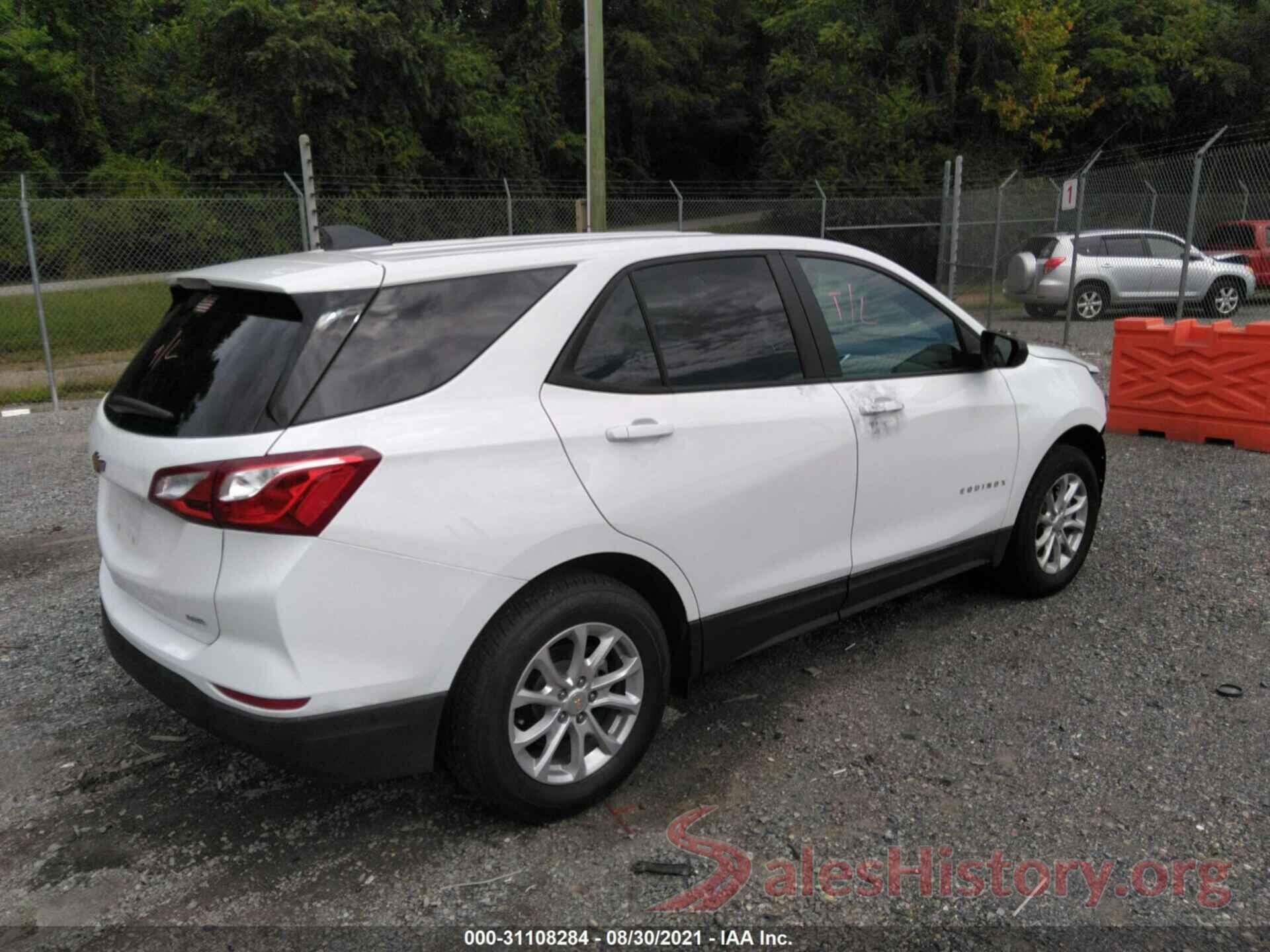 3GNAXSEV2MS163545 2021 CHEVROLET EQUINOX