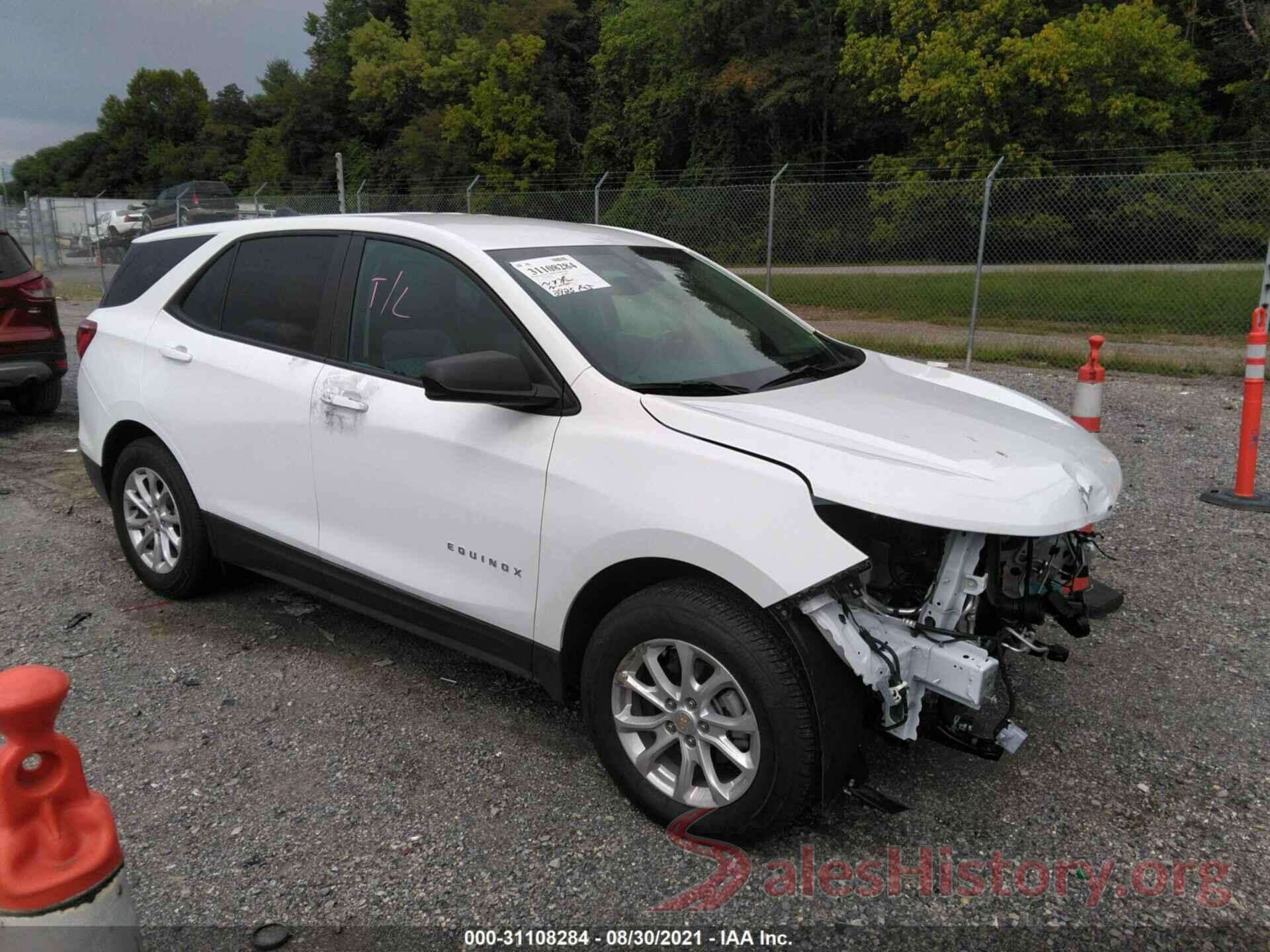 3GNAXSEV2MS163545 2021 CHEVROLET EQUINOX