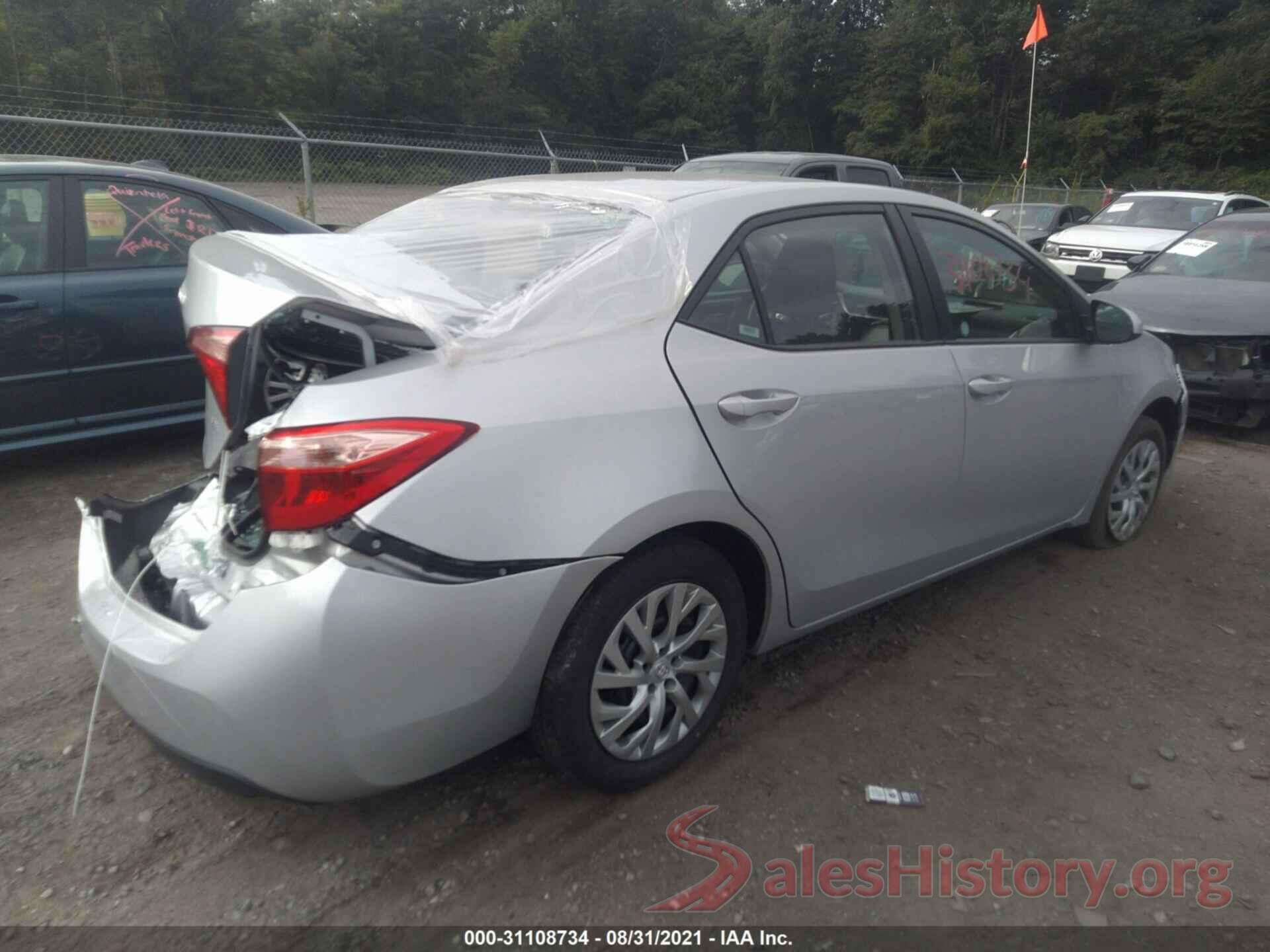 2T1BURHE1KC235131 2019 TOYOTA COROLLA