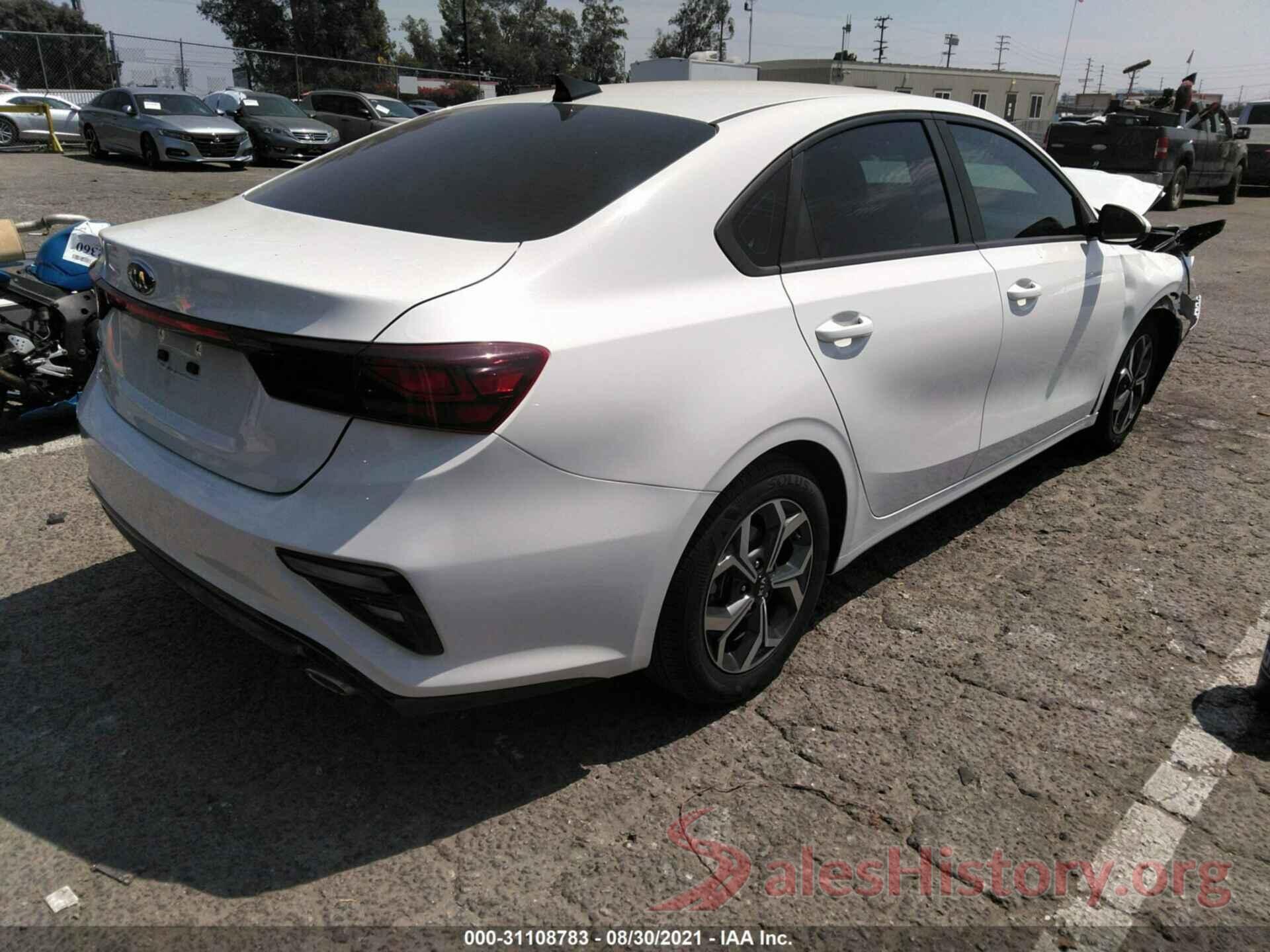 3KPF24AD0KE135874 2019 KIA FORTE