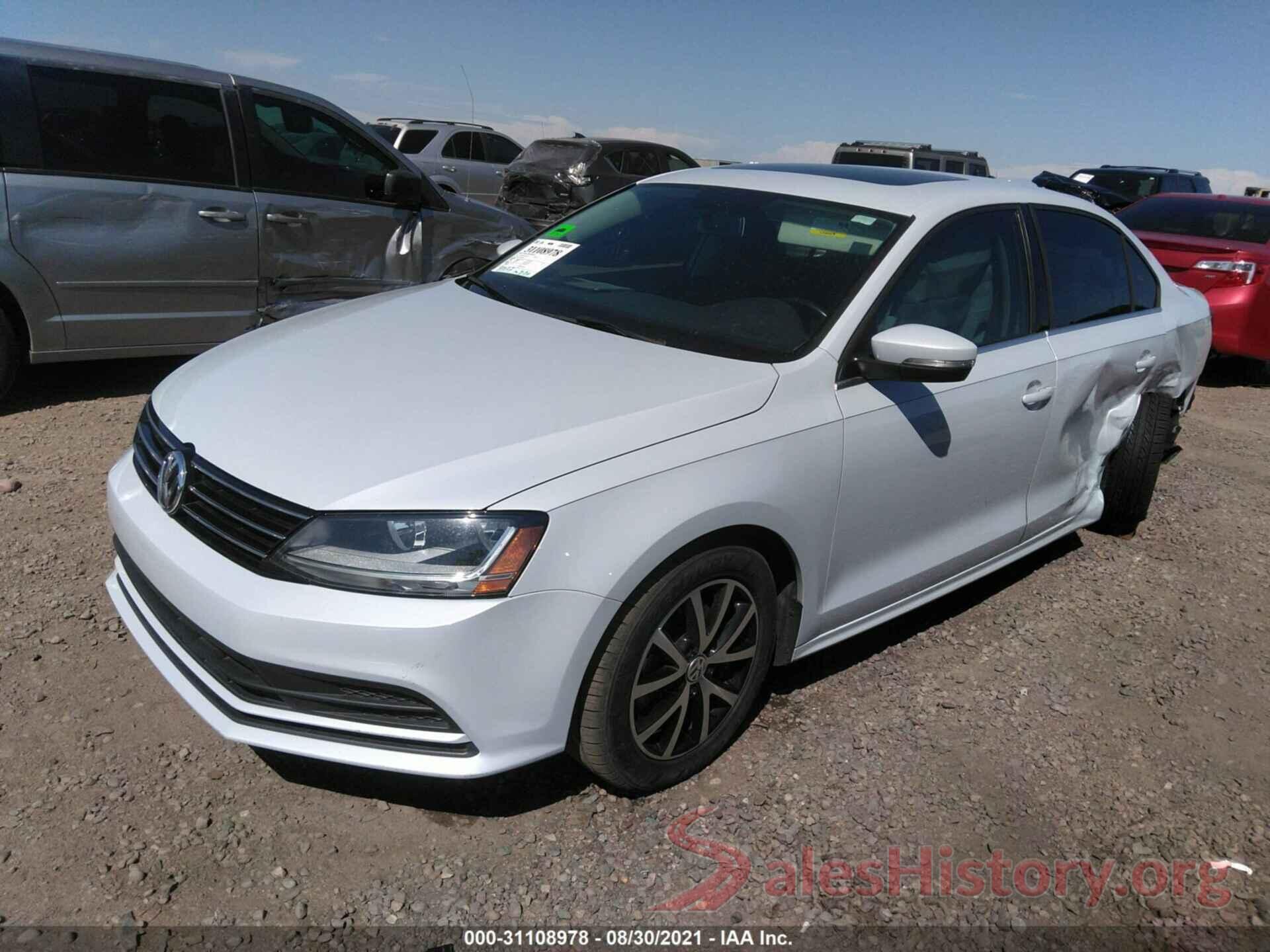 3VWDB7AJ9HM412614 2017 VOLKSWAGEN JETTA