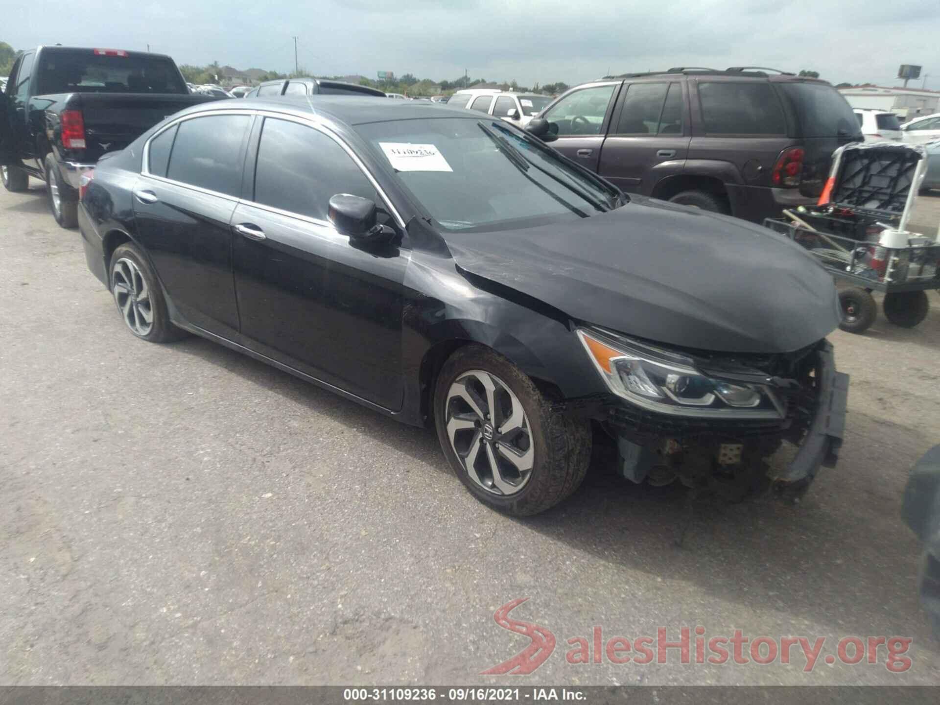 1HGCR3F86GA000348 2016 HONDA ACCORD SEDAN