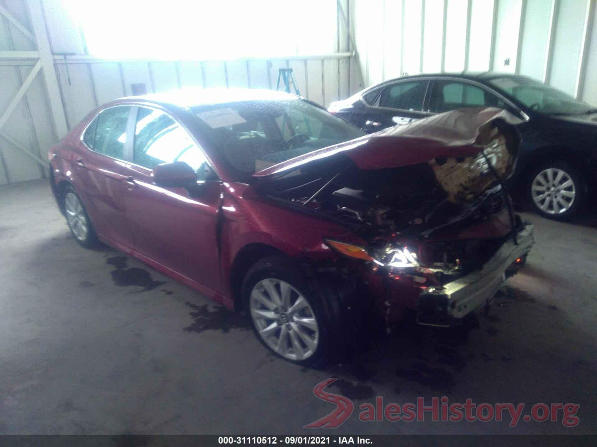 4T1B11HK0KU291124 2019 TOYOTA CAMRY