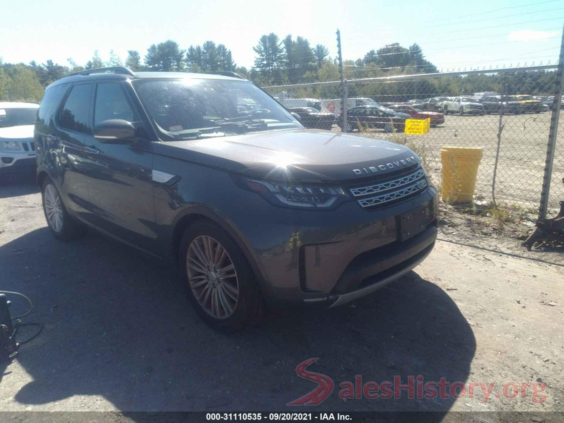 SALRHBBV1HA000267 2017 LAND ROVER DISCOVERY