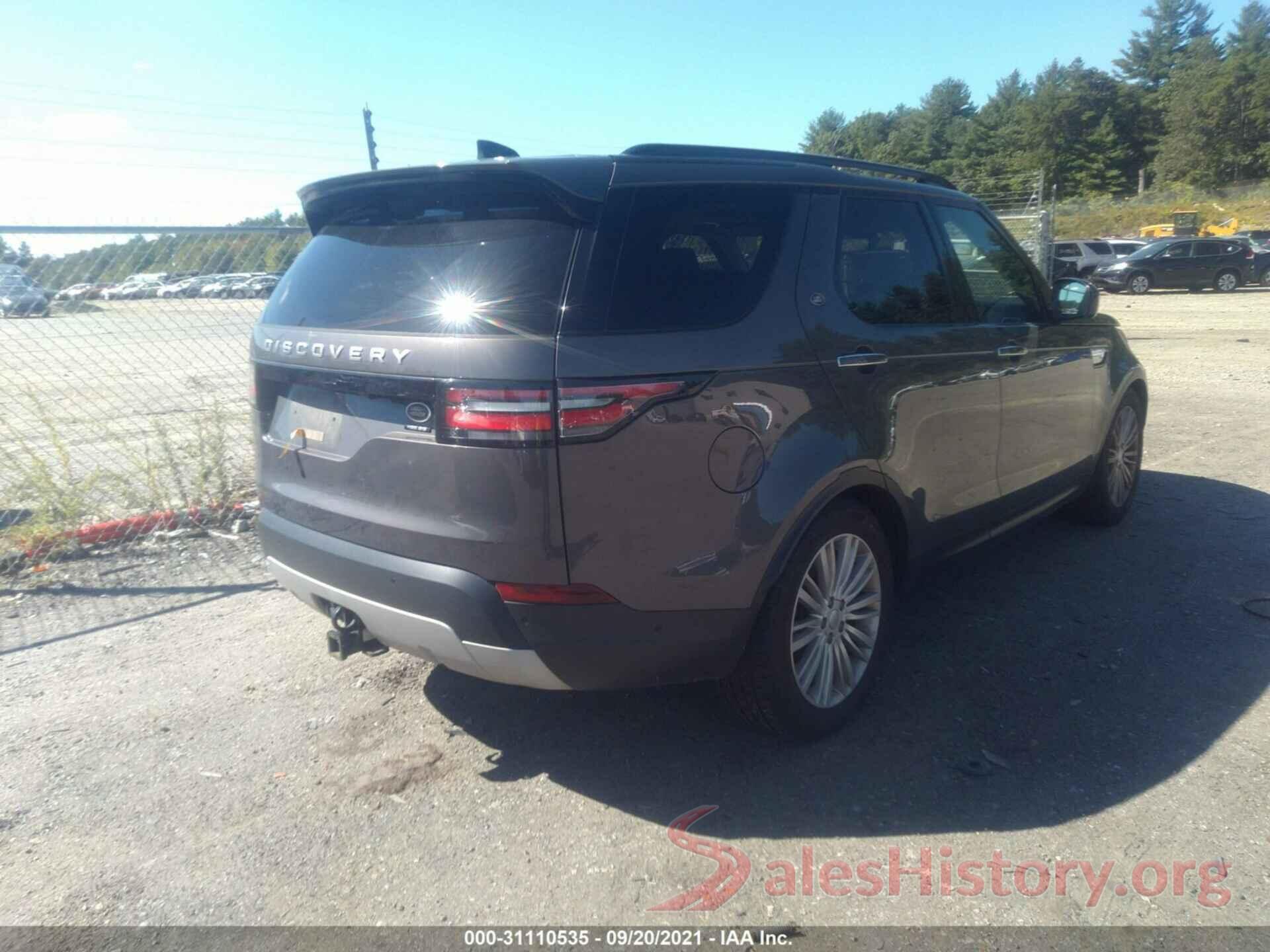 SALRHBBV1HA000267 2017 LAND ROVER DISCOVERY