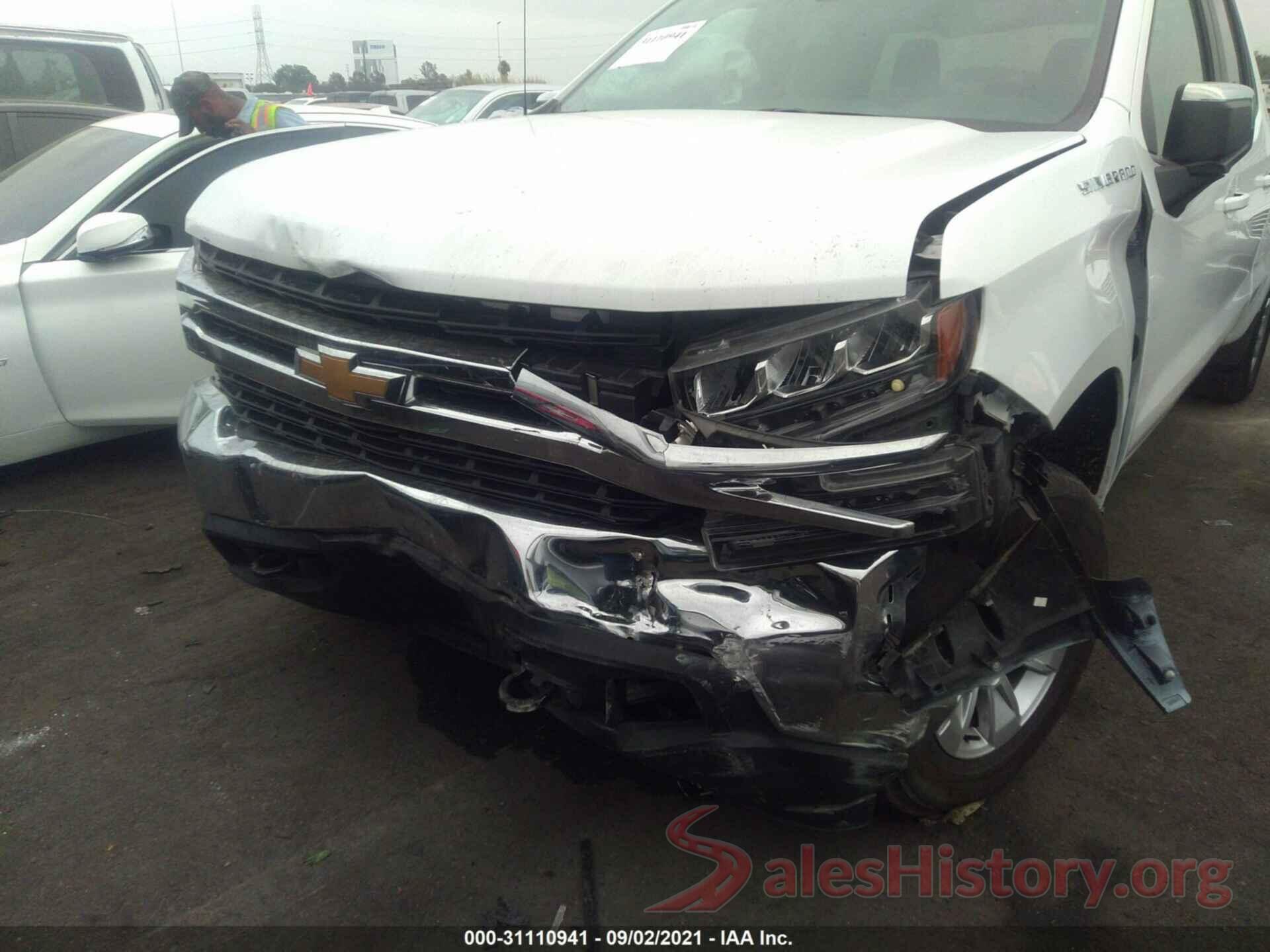 1GCRYDED9KZ412662 2019 CHEVROLET SILVERADO 1500