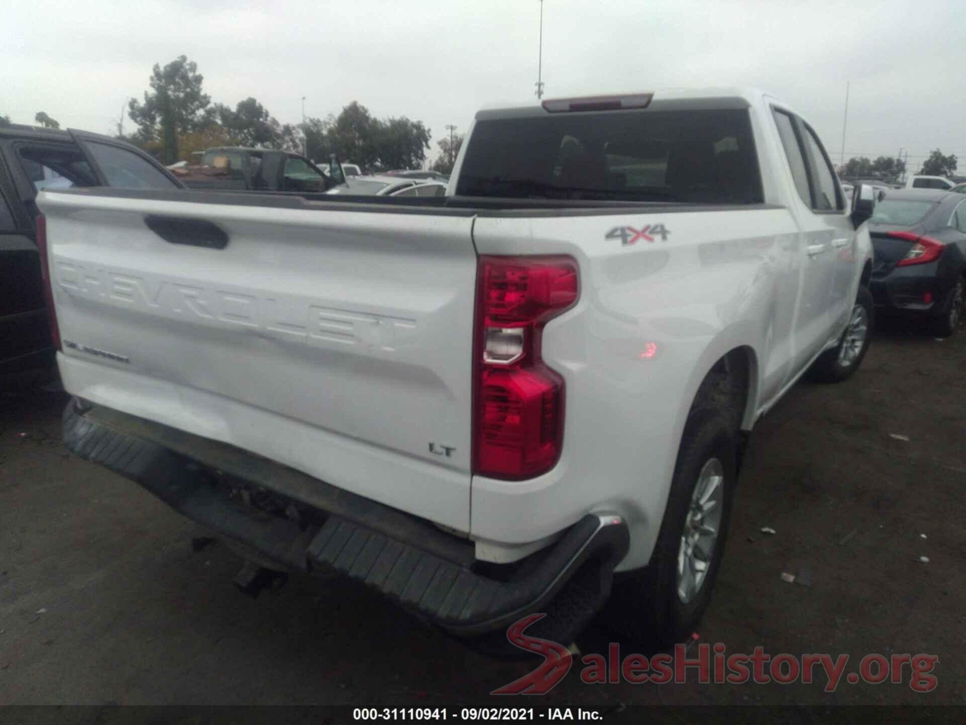 1GCRYDED9KZ412662 2019 CHEVROLET SILVERADO 1500