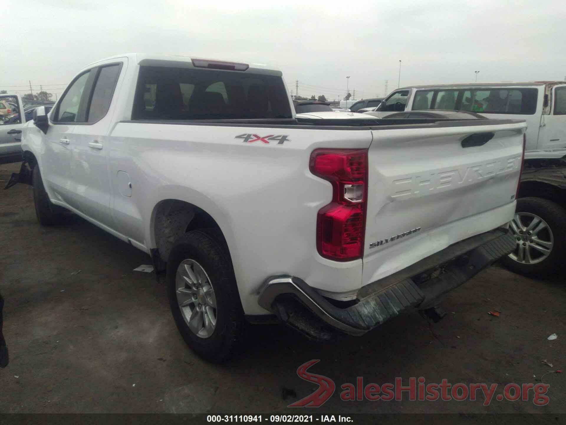 1GCRYDED9KZ412662 2019 CHEVROLET SILVERADO 1500