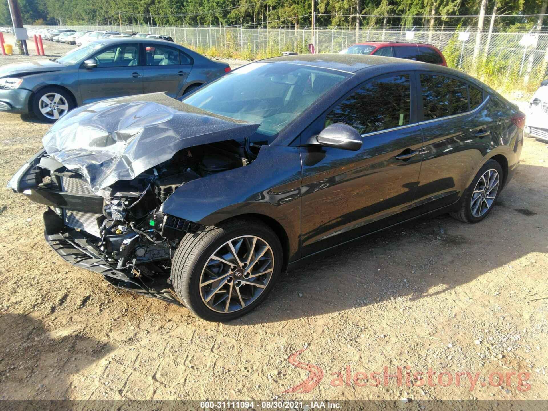 5NPD84LF9LH610696 2020 HYUNDAI ELANTRA